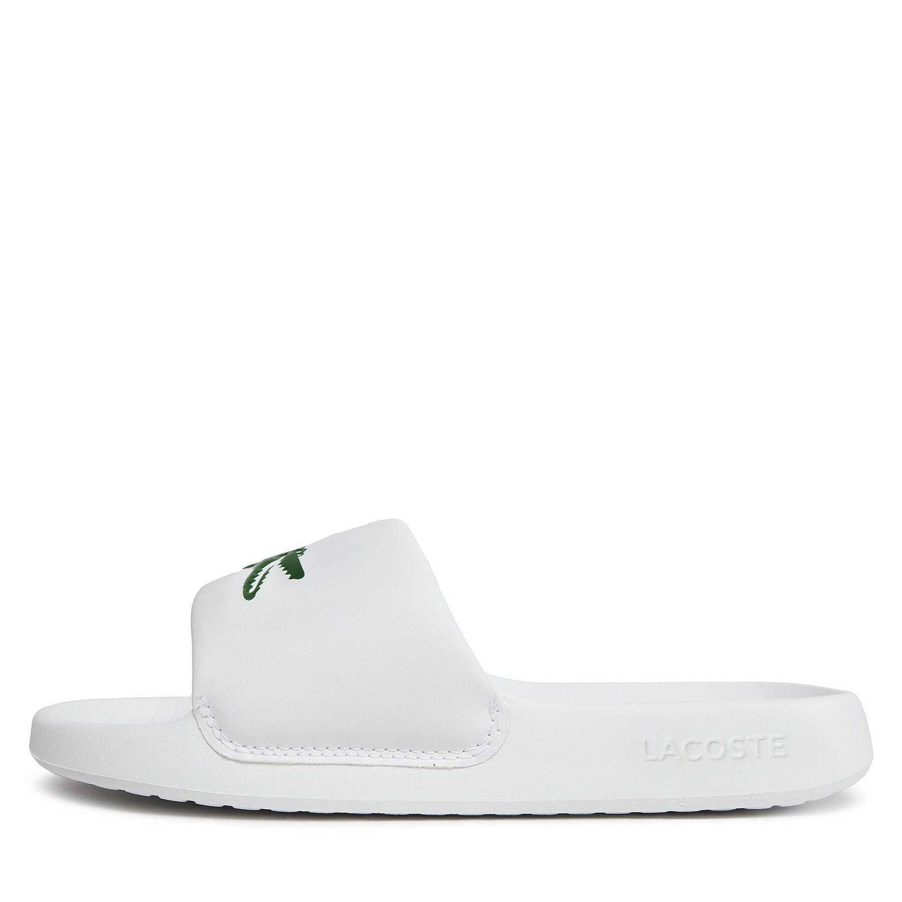 Lacoste Šľapky Serve Slide 1.0 123 1 Cuj Biela - Pepit.sk