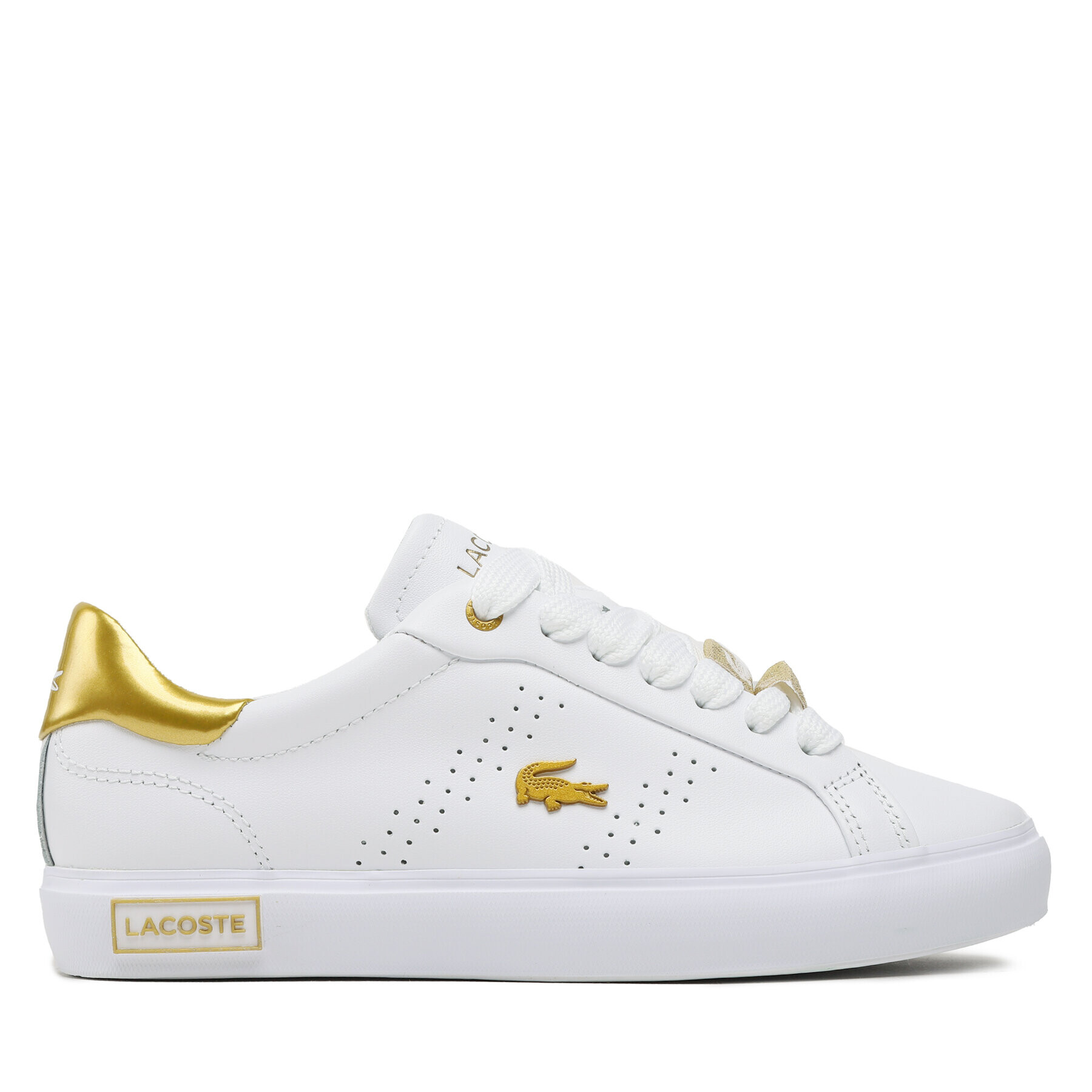 Lacoste Sneakersy Powercourt 2.0 123 2 Sfa 745SFA0034216 Biela - Pepit.sk