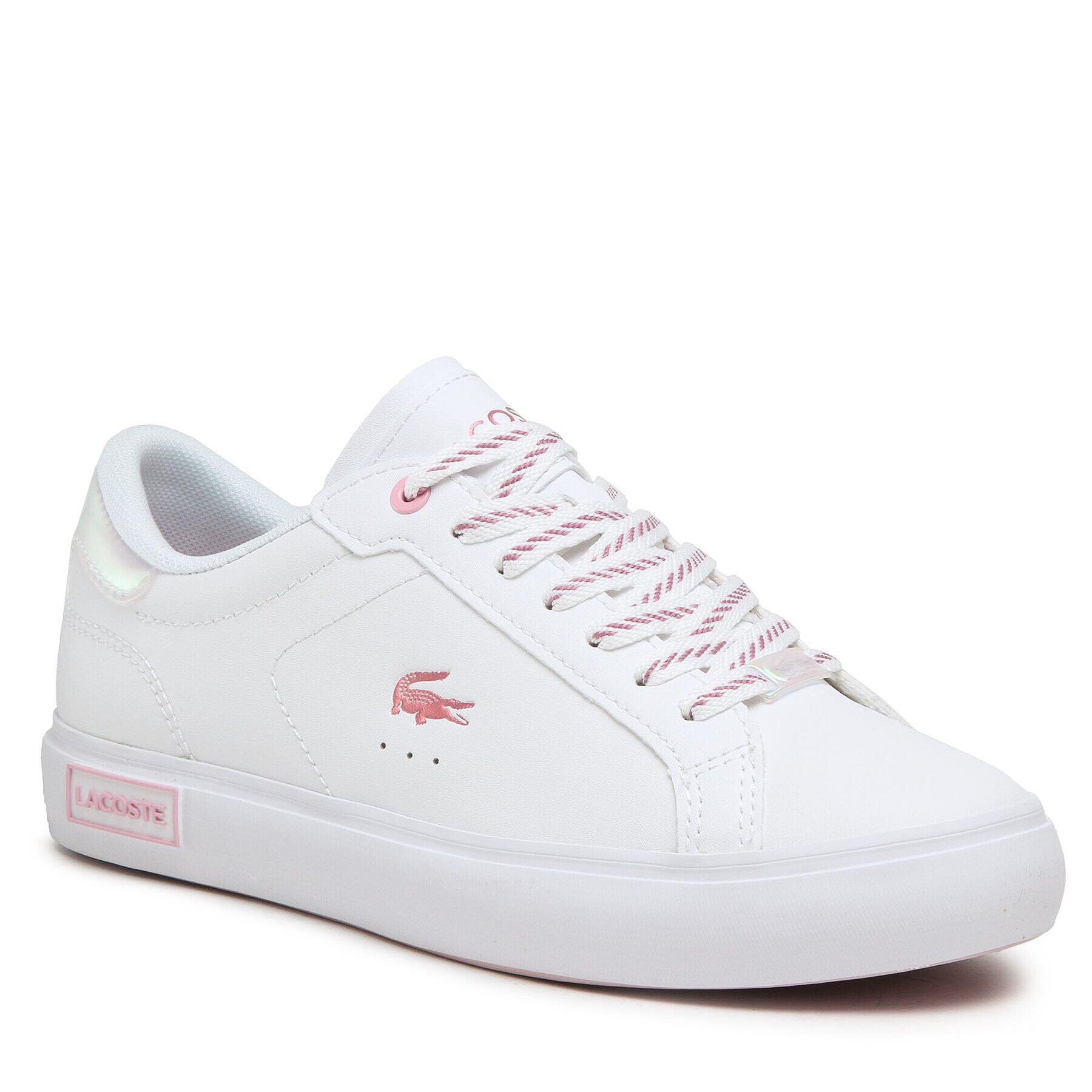 Lacoste Sneakersy Powercourt 222 4 Sfa 7-44SFA006021G Biela - Pepit.sk