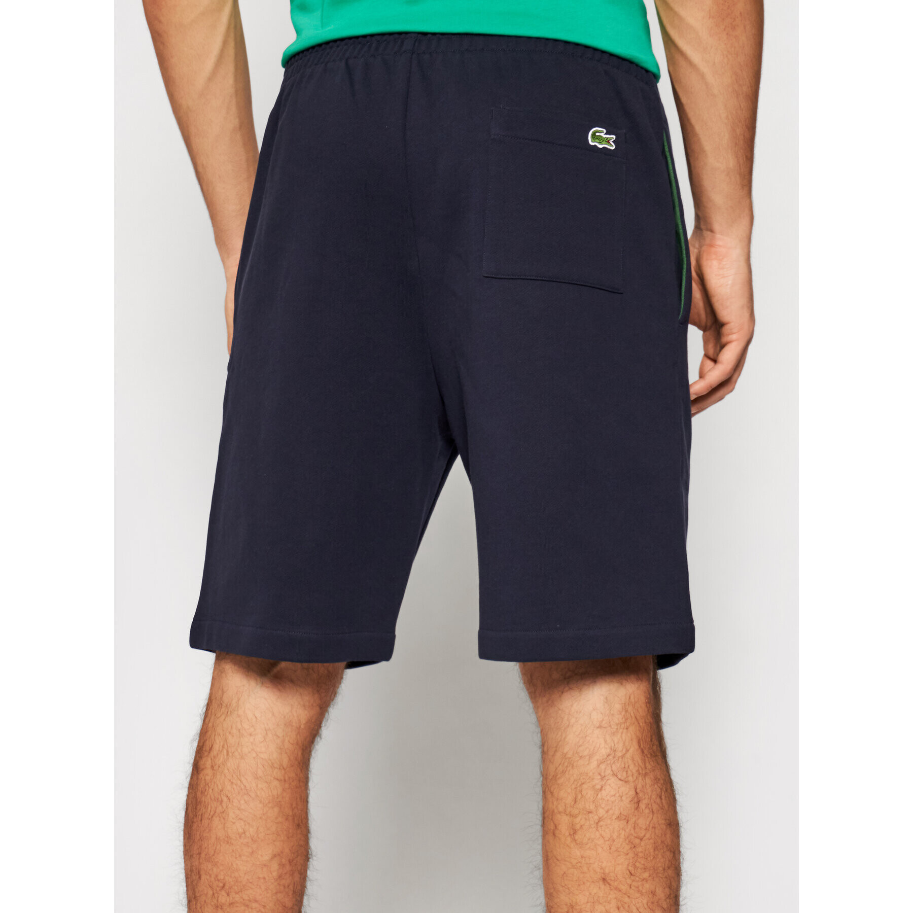 Lacoste Športové kraťasy GH0528 Tmavomodrá Regular Fit - Pepit.sk