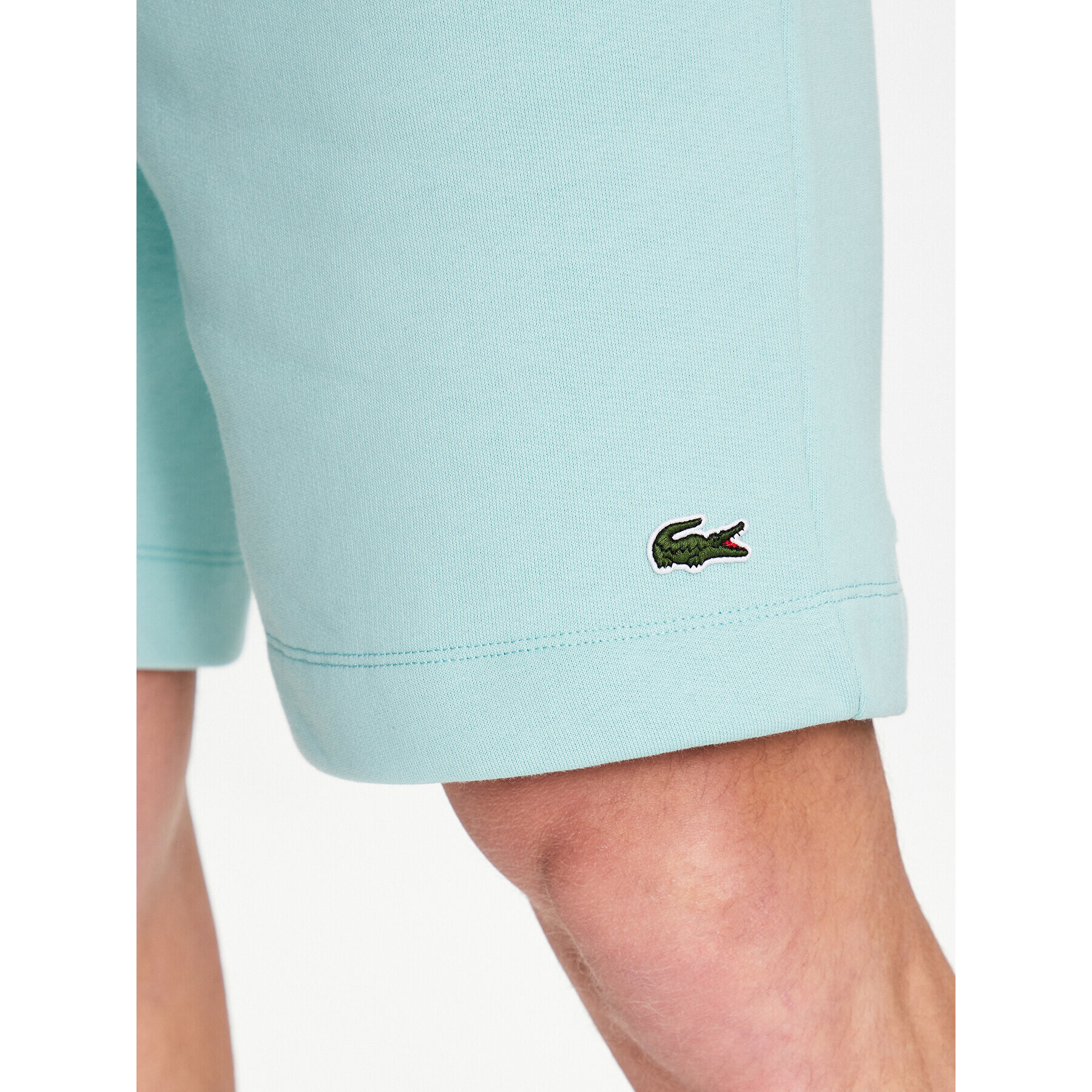 Lacoste Športové kraťasy GH9627 Zelená Regular Fit - Pepit.sk