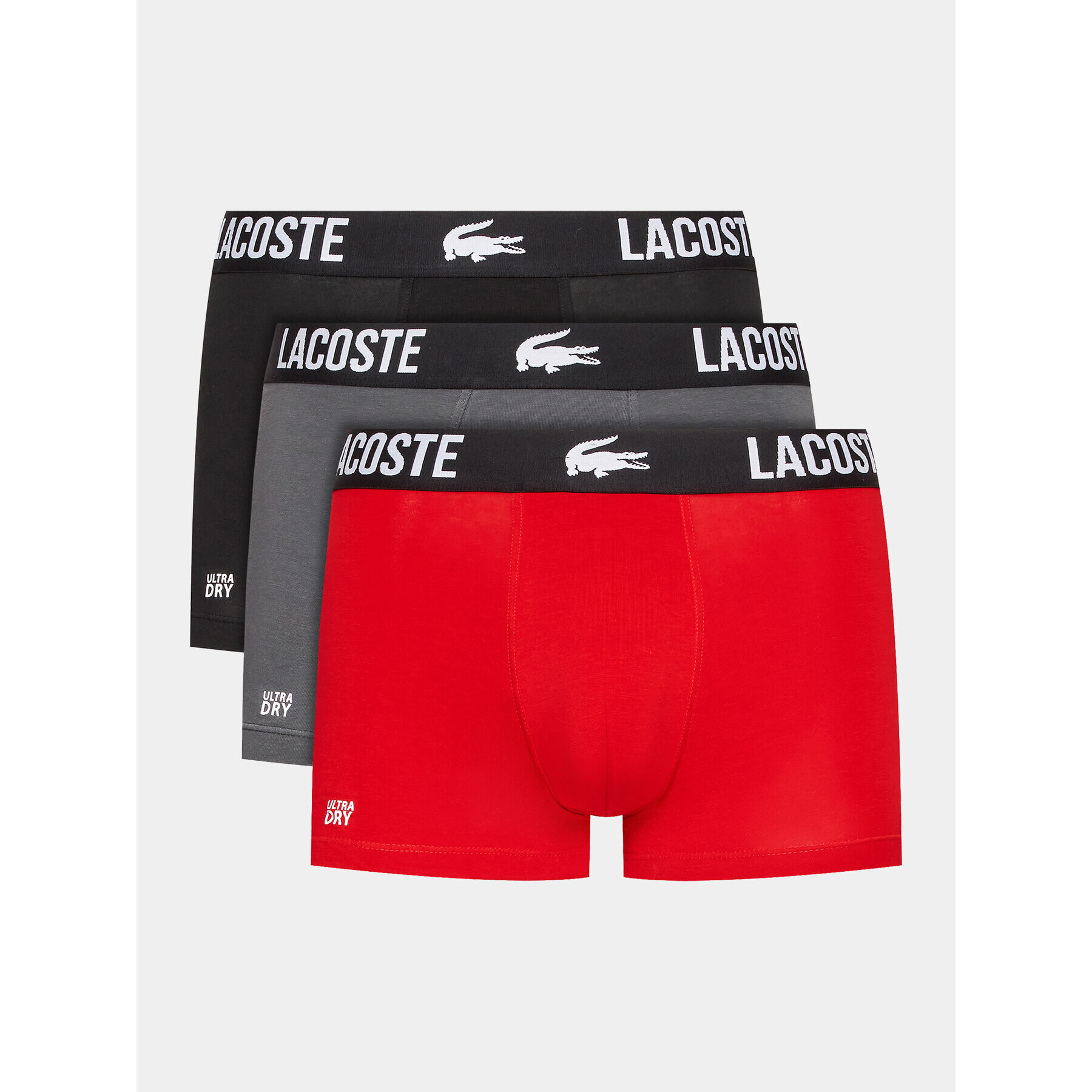 Lacoste Súprava 3 kusov boxeriek 5H1309 Čierna - Pepit.sk