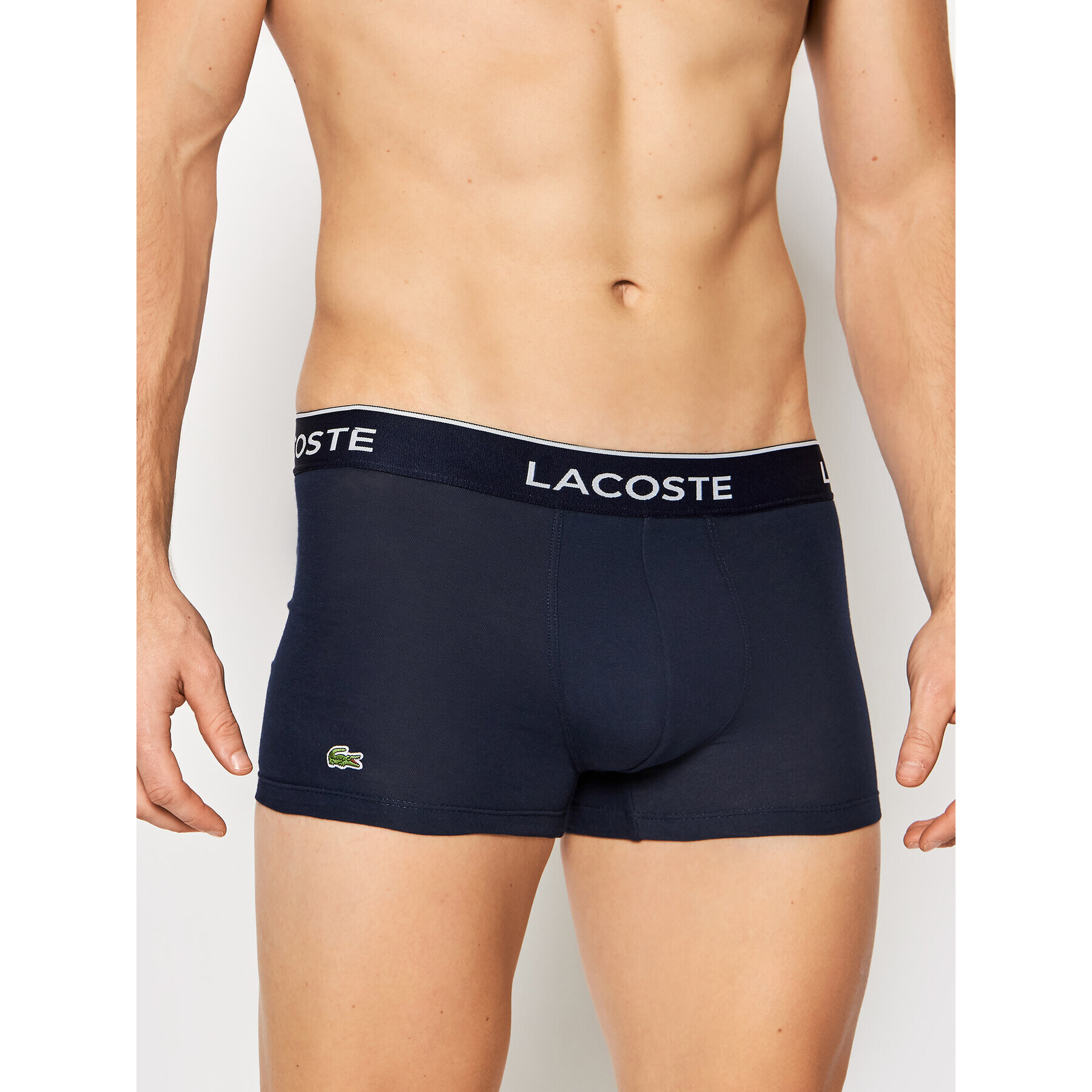 Lacoste Súprava 3 kusov boxeriek 5H3401 Tmavomodrá - Pepit.sk