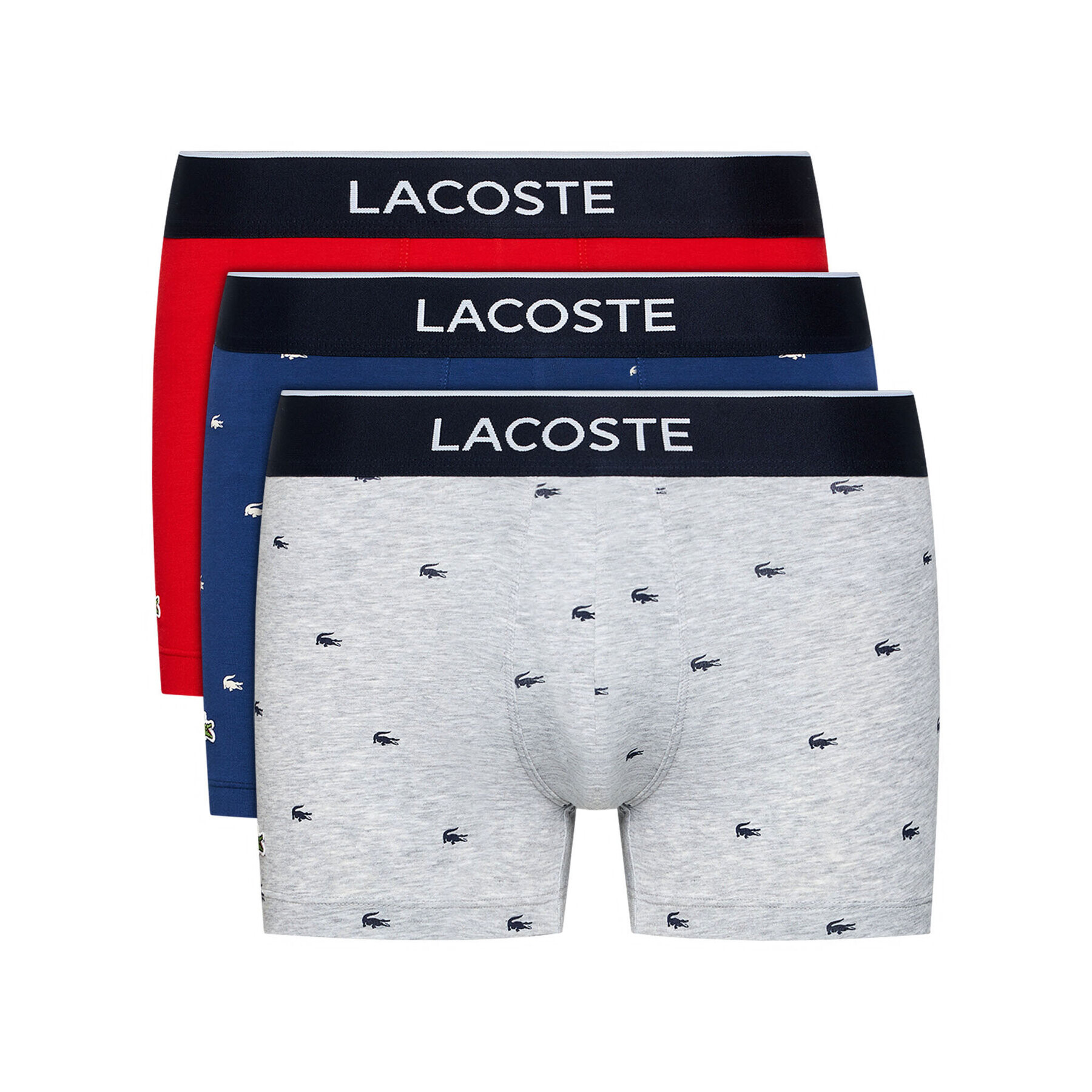 Lacoste Súprava 3 kusov boxeriek 5H3411 Farebná - Pepit.sk