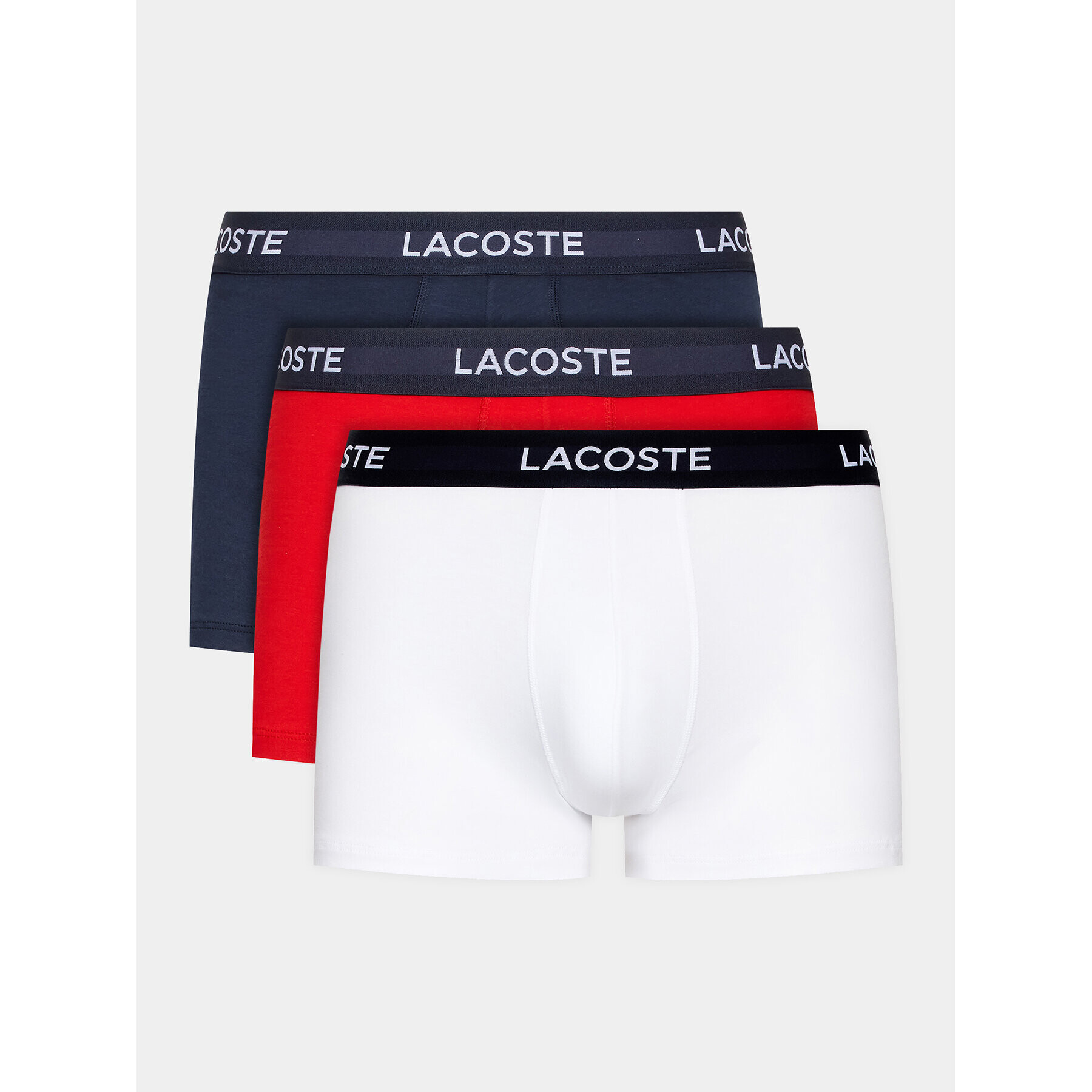 Lacoste Súprava 3 kusov boxeriek 5H7686 Tmavomodrá - Pepit.sk