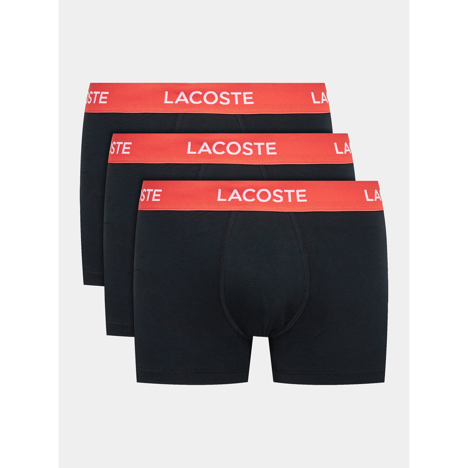 Lacoste Súprava 3 kusov boxeriek 5H8387 Čierna - Pepit.sk