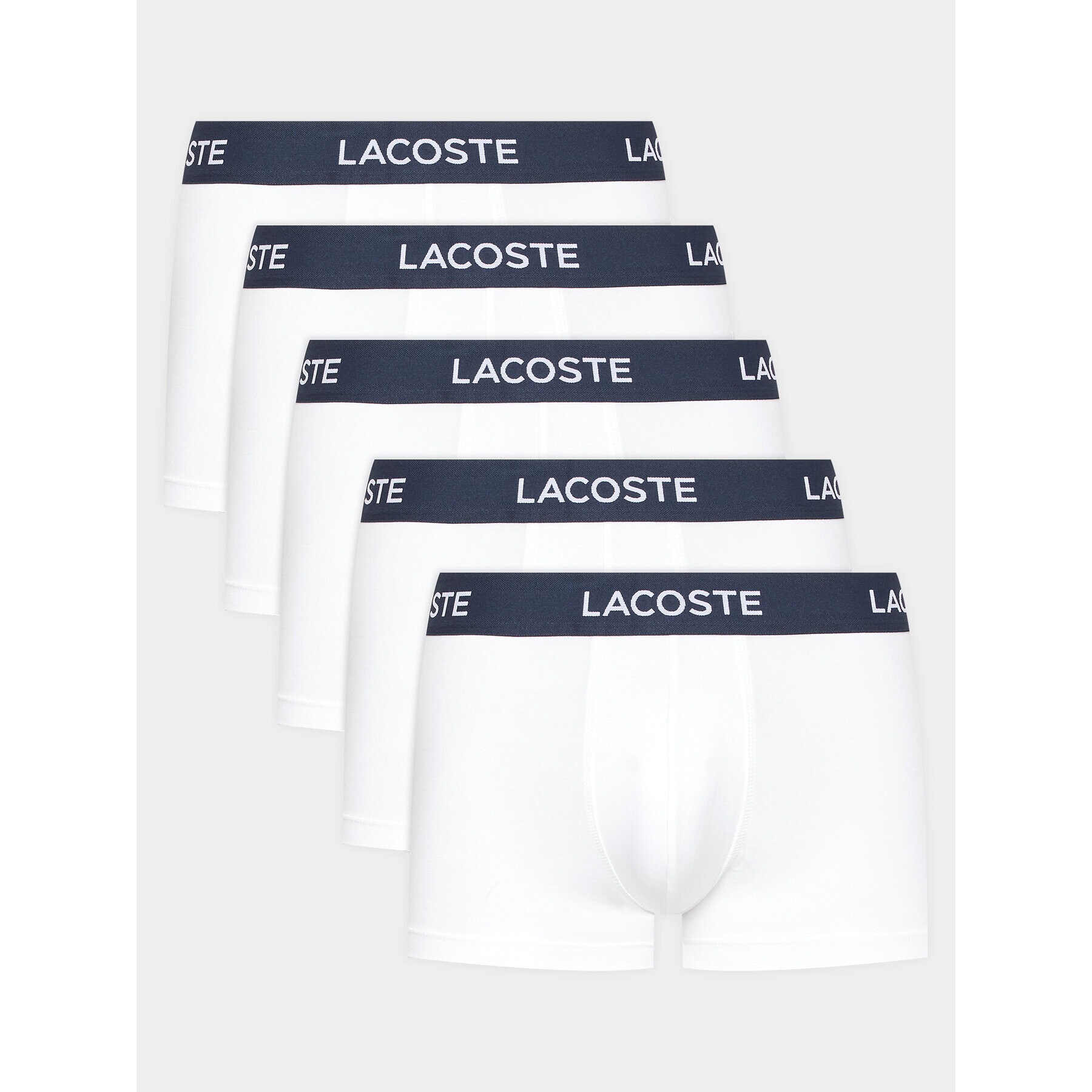 Lacoste Súprava 5 kusov boxeriek 5H5203 Biela - Pepit.sk