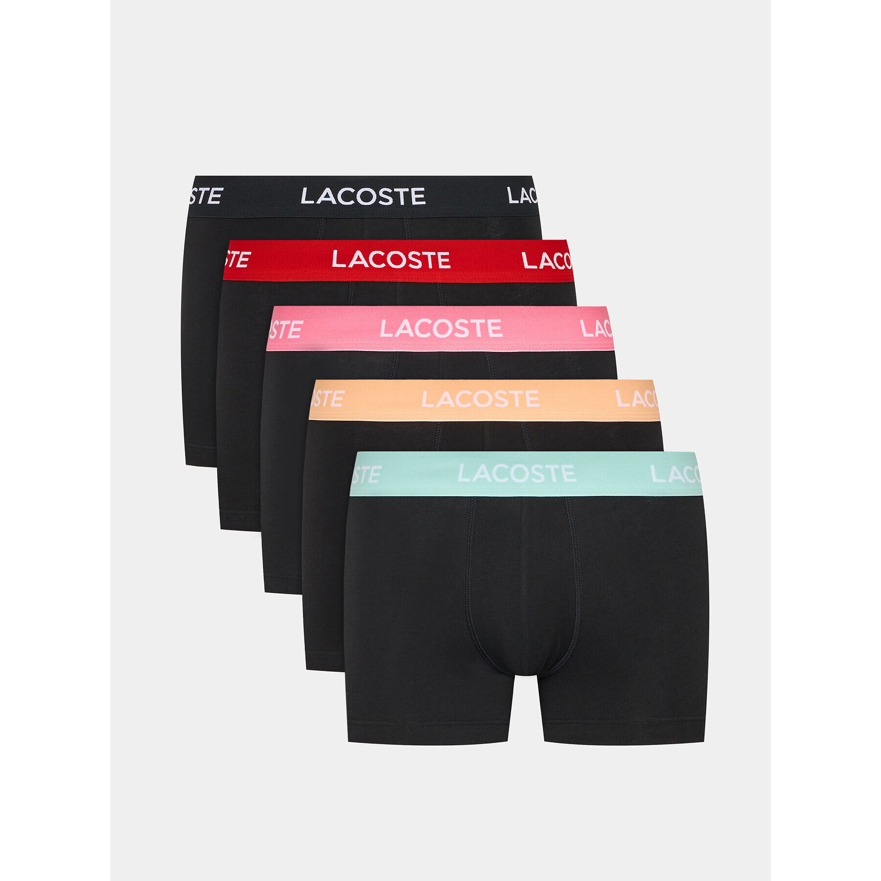 Lacoste Súprava 5 kusov boxeriek 5H5203 Čierna - Pepit.sk