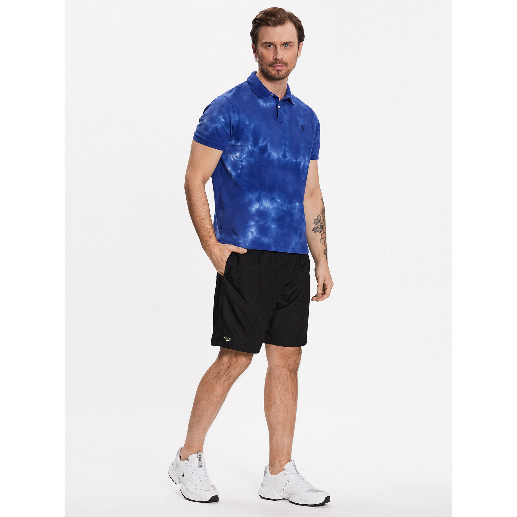 Lacoste Tenisové šortky GH353T Čierna Regular Fit - Pepit.sk