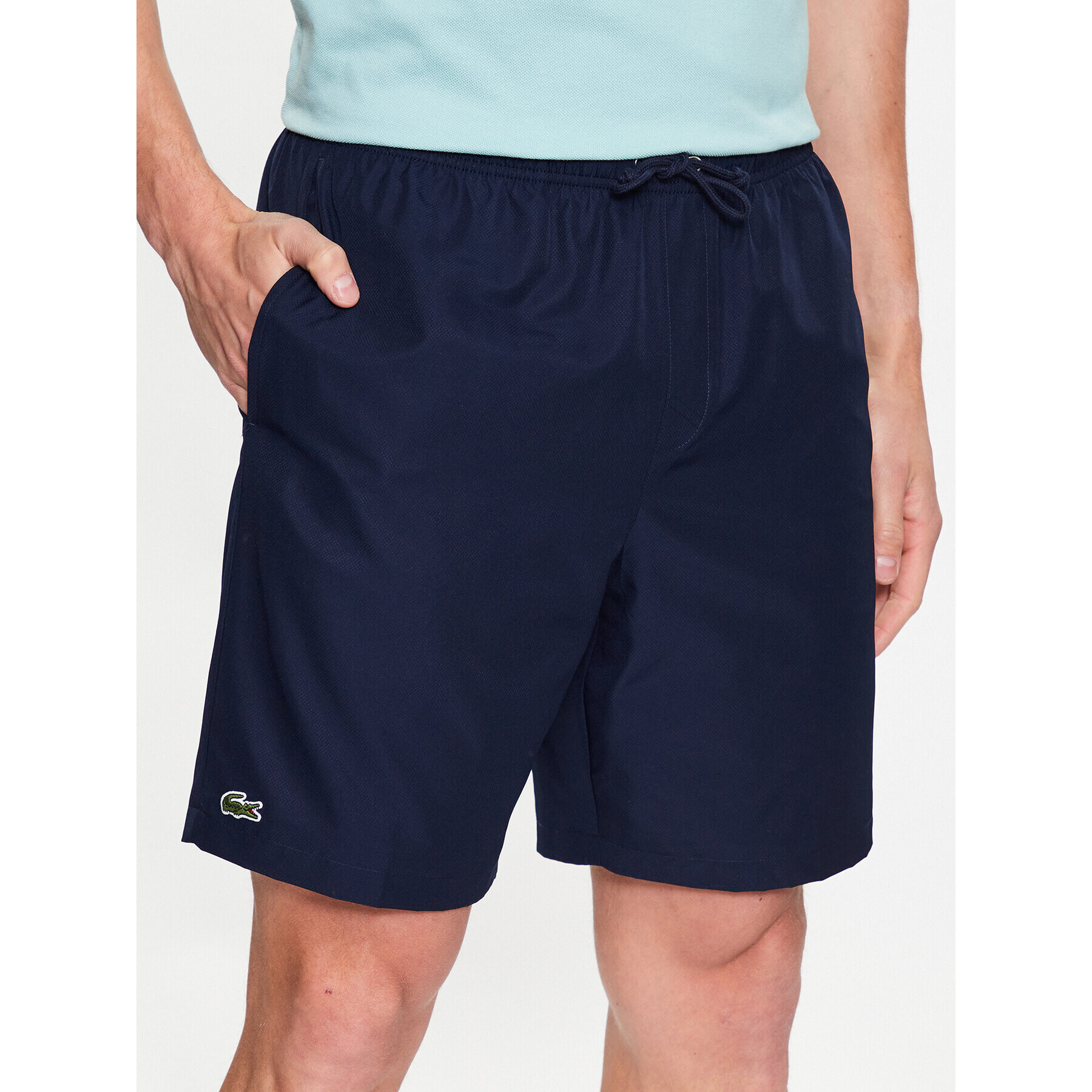 Lacoste Tenisové šortky GH353T Tmavomodrá Regular Fit - Pepit.sk