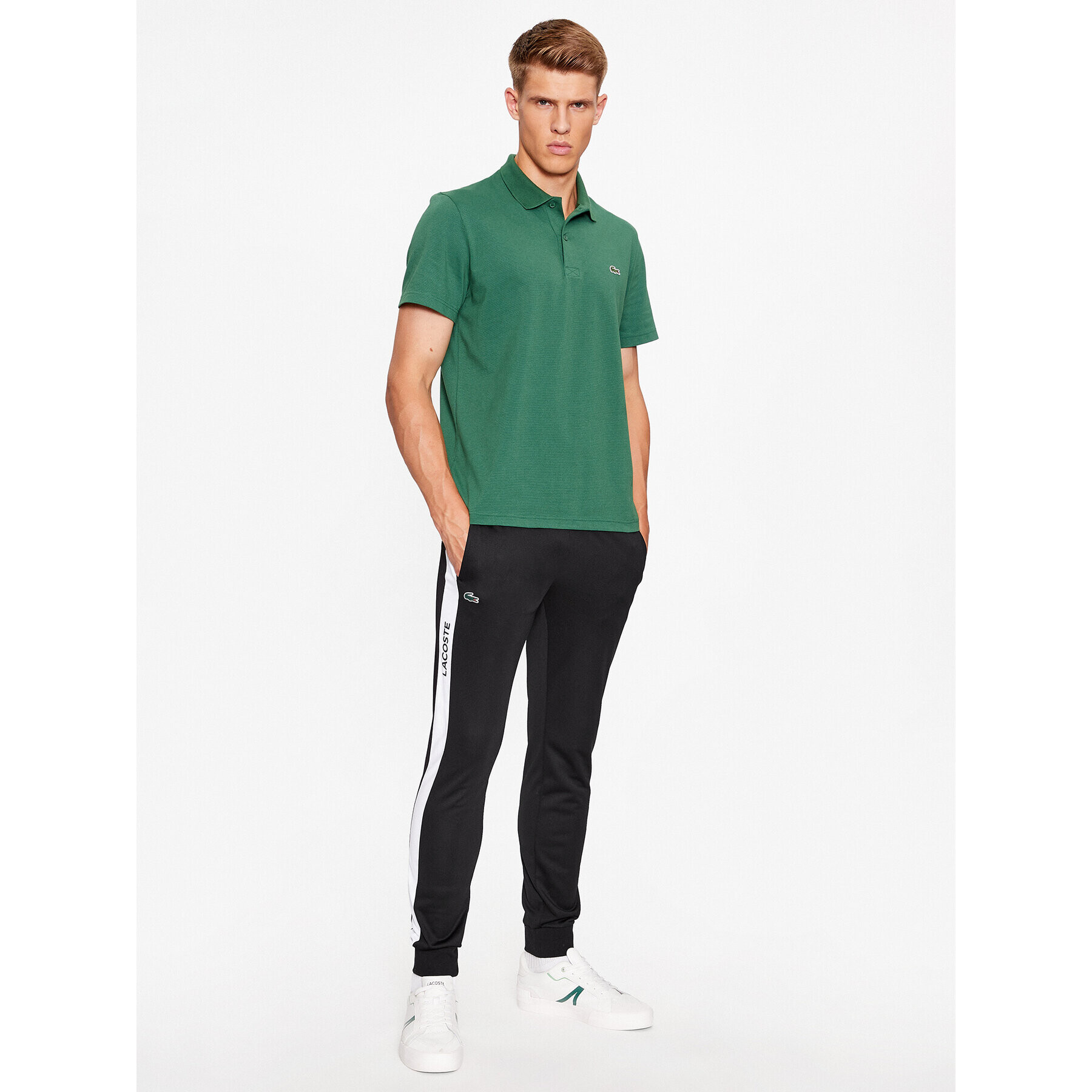 Lacoste Teplákové nohavice XH1798 Čierna Regular Fit - Pepit.sk