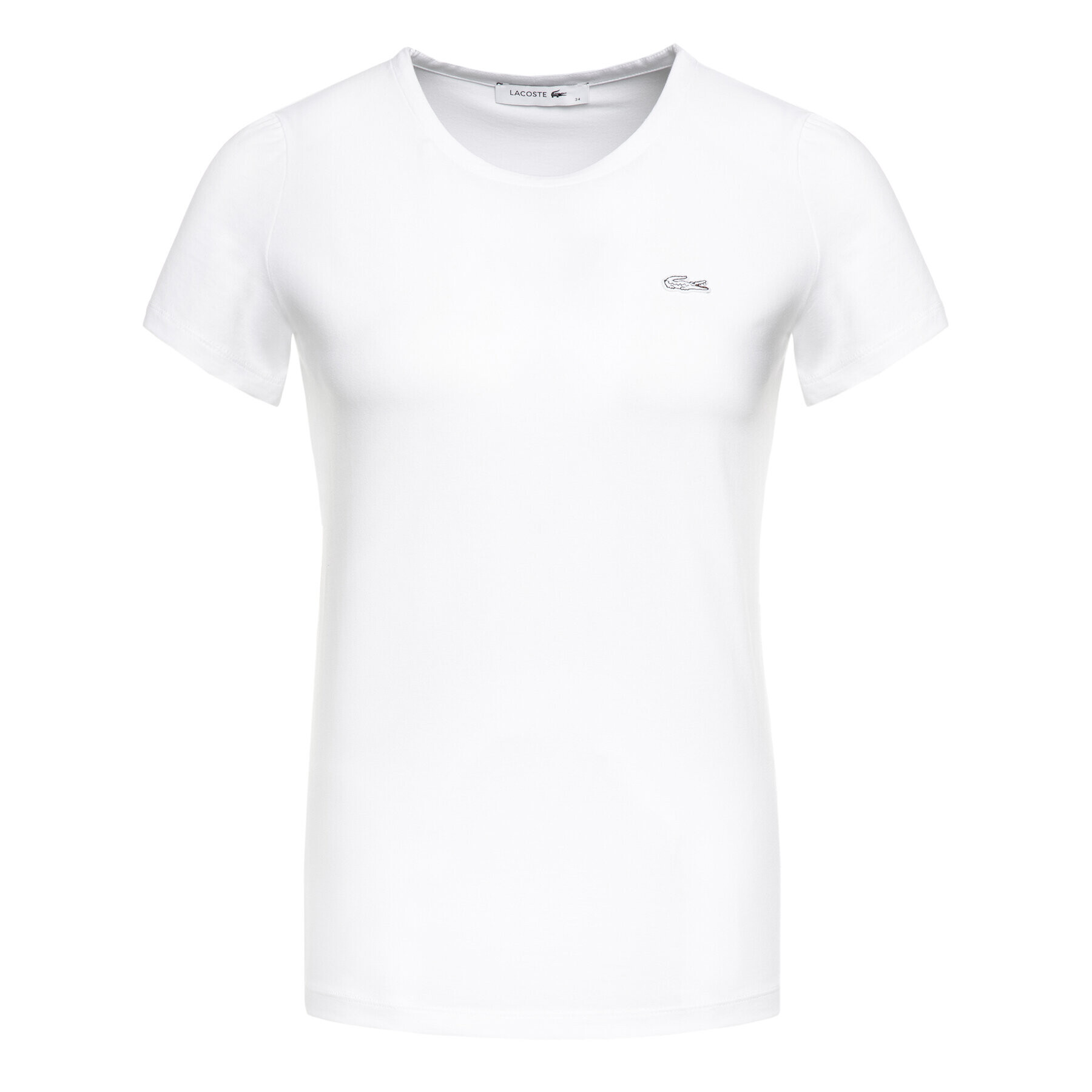 Lacoste Tričko TF0998 Biela Regular Fit - Pepit.sk