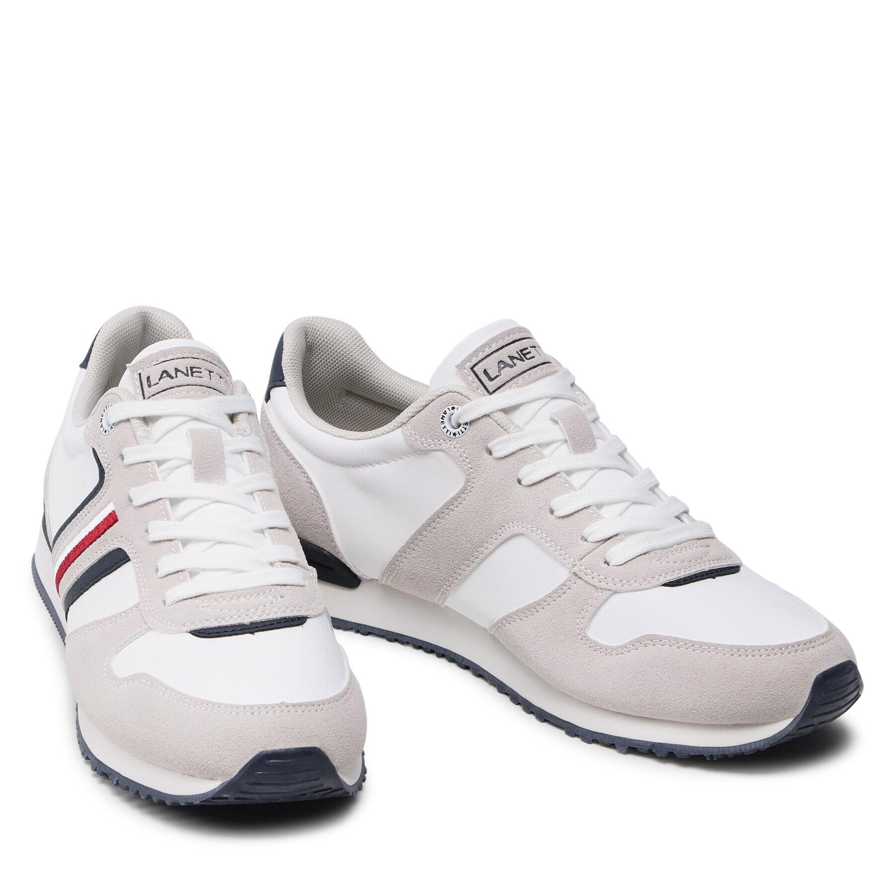 Lanetti Sneakersy MP07-01409-04 Biela - Pepit.sk