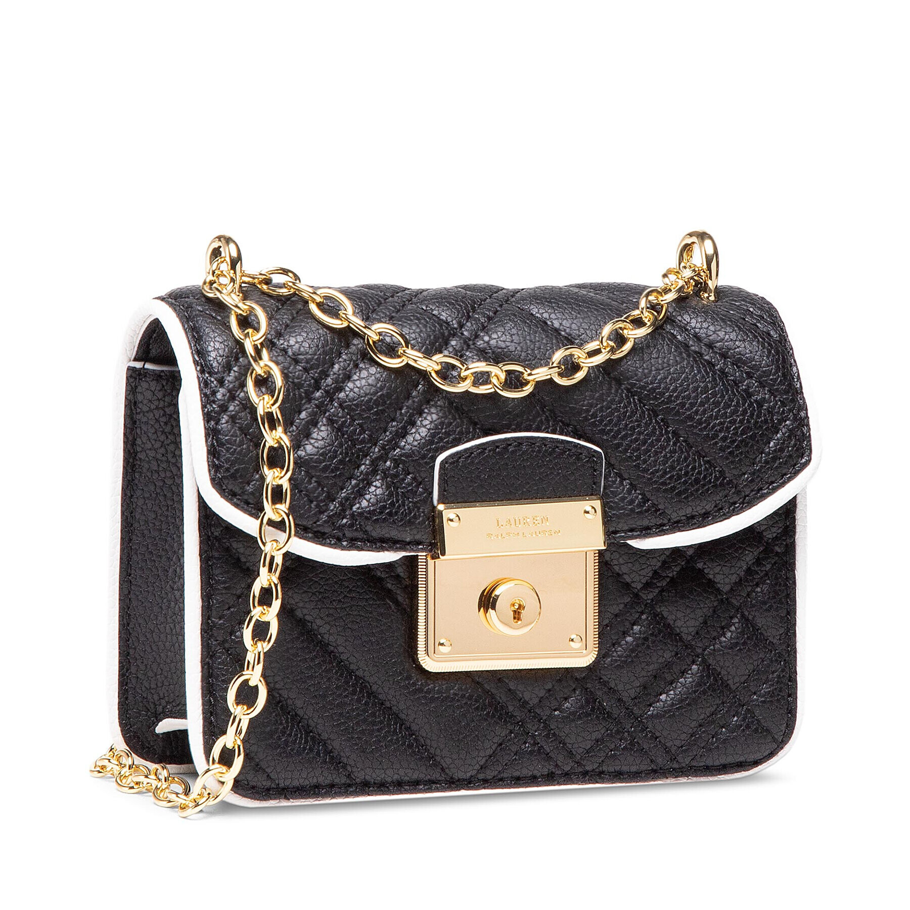 Lauren Ralph Lauren Kabelka Pebble Beckett Crossbody 431837602002 Čierna - Pepit.sk