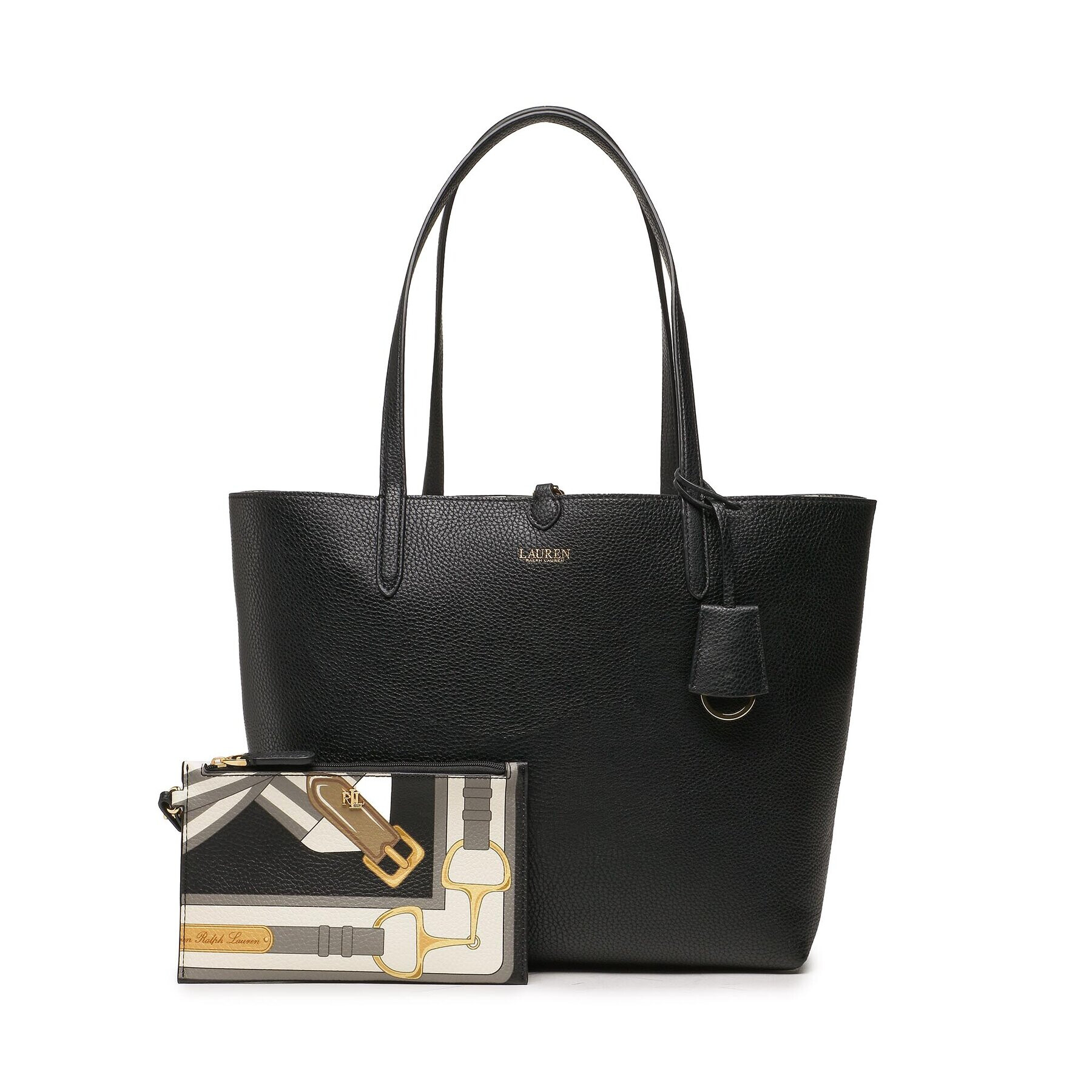 Lauren Ralph Lauren Kabelka Rvrsble Tote 431883588003 Čierna - Pepit.sk