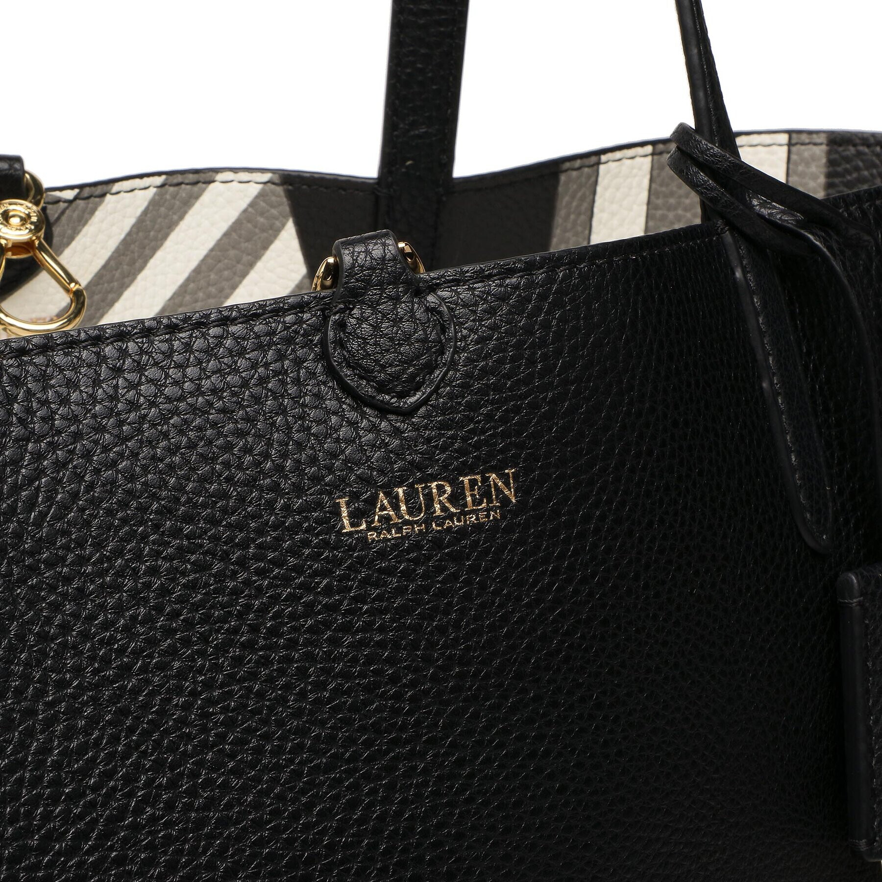 Lauren Ralph Lauren Kabelka Rvrsble Tote 431883588003 Čierna - Pepit.sk