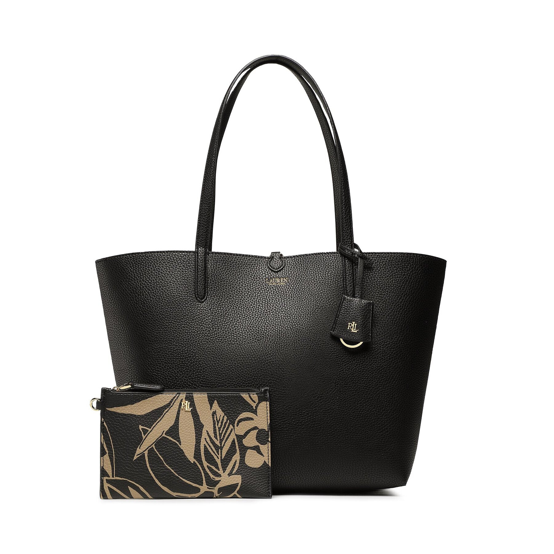 Lauren Ralph Lauren Kabelka Rvrsble Tote 431883588006 Čierna - Pepit.sk