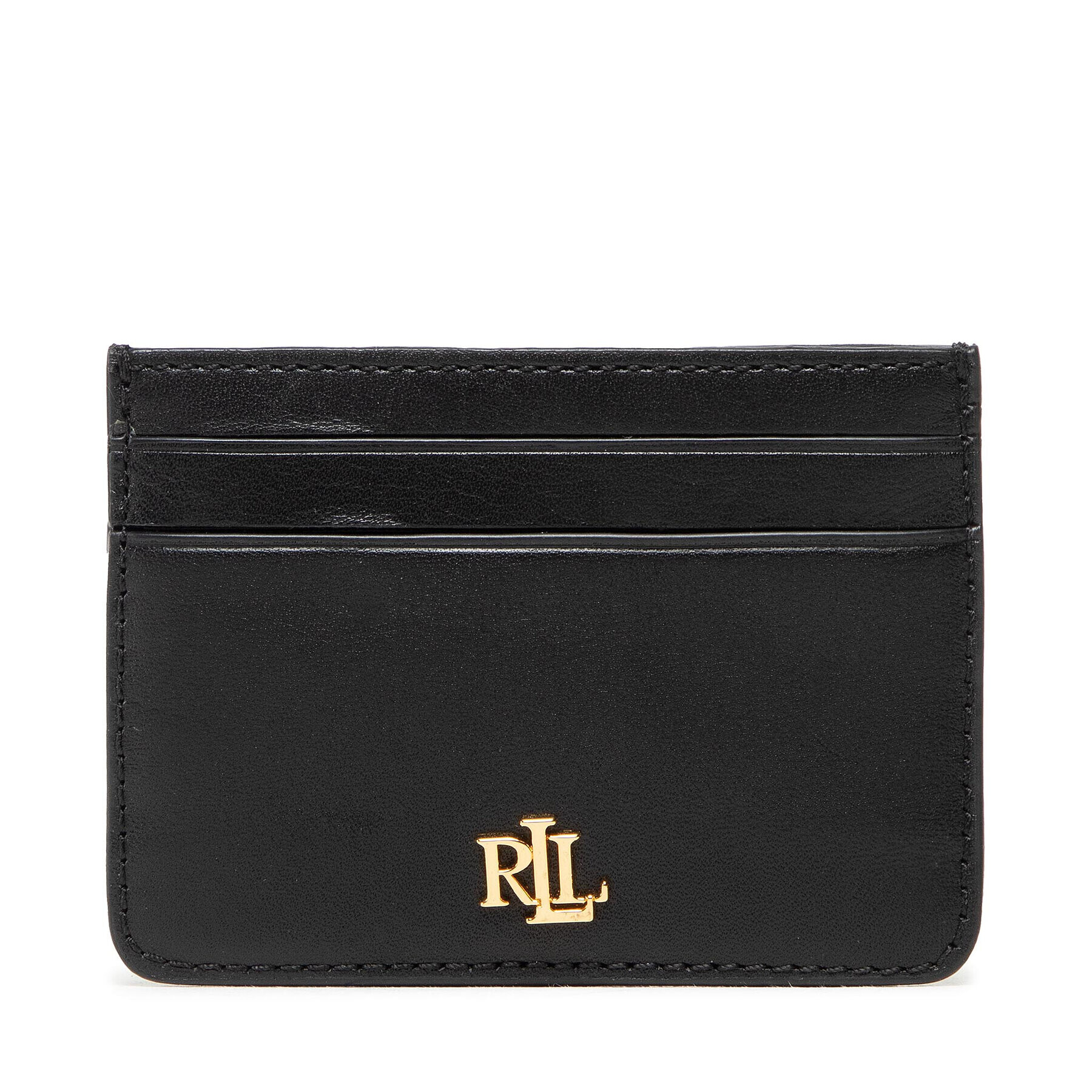 Lauren Ralph Lauren Puzdro na kreditné karty Slim Card 432876732001 Čierna - Pepit.sk