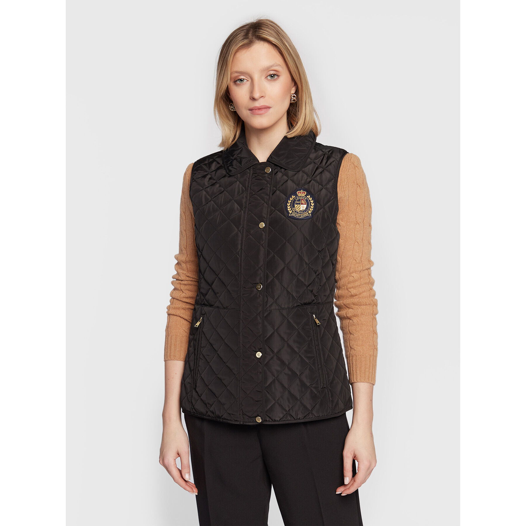 Lauren Ralph Lauren Vesta 297876474002 Čierna Regular Fit - Pepit.sk