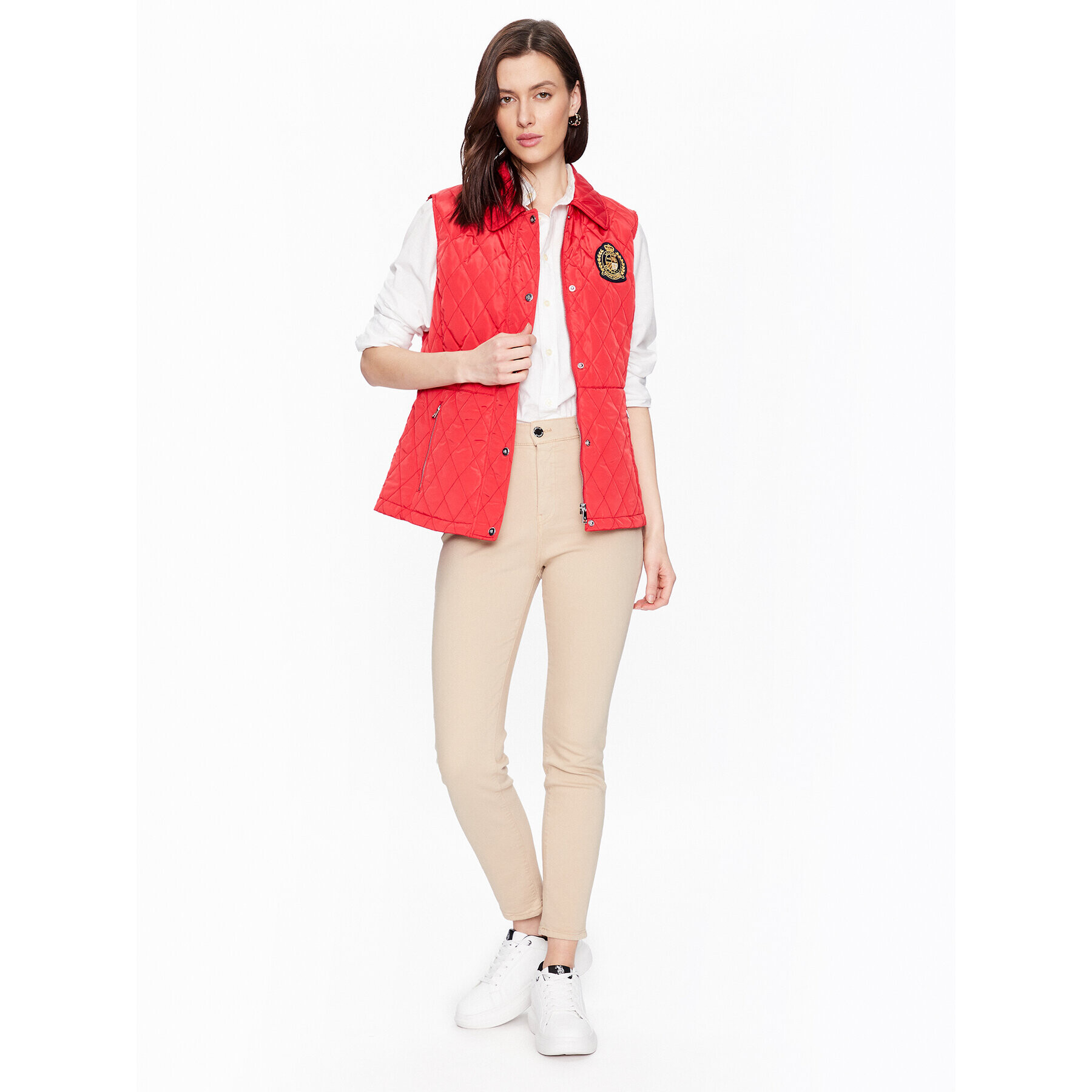 Lauren Ralph Lauren Vesta 297905084001 Červená Regular Fit - Pepit.sk