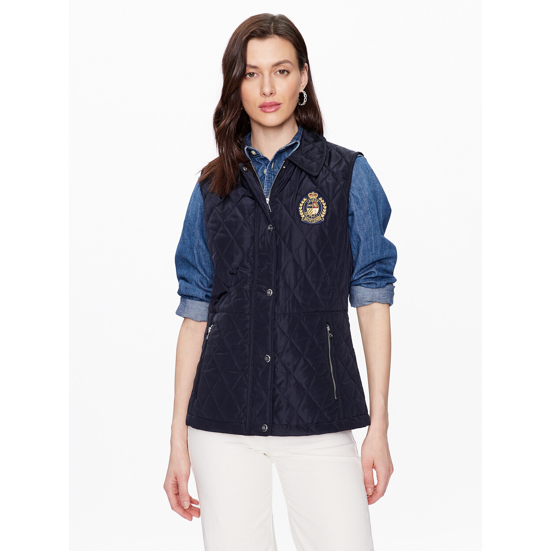 Lauren Ralph Lauren Vesta 297905084003 Tmavomodrá Regular Fit - Pepit.sk