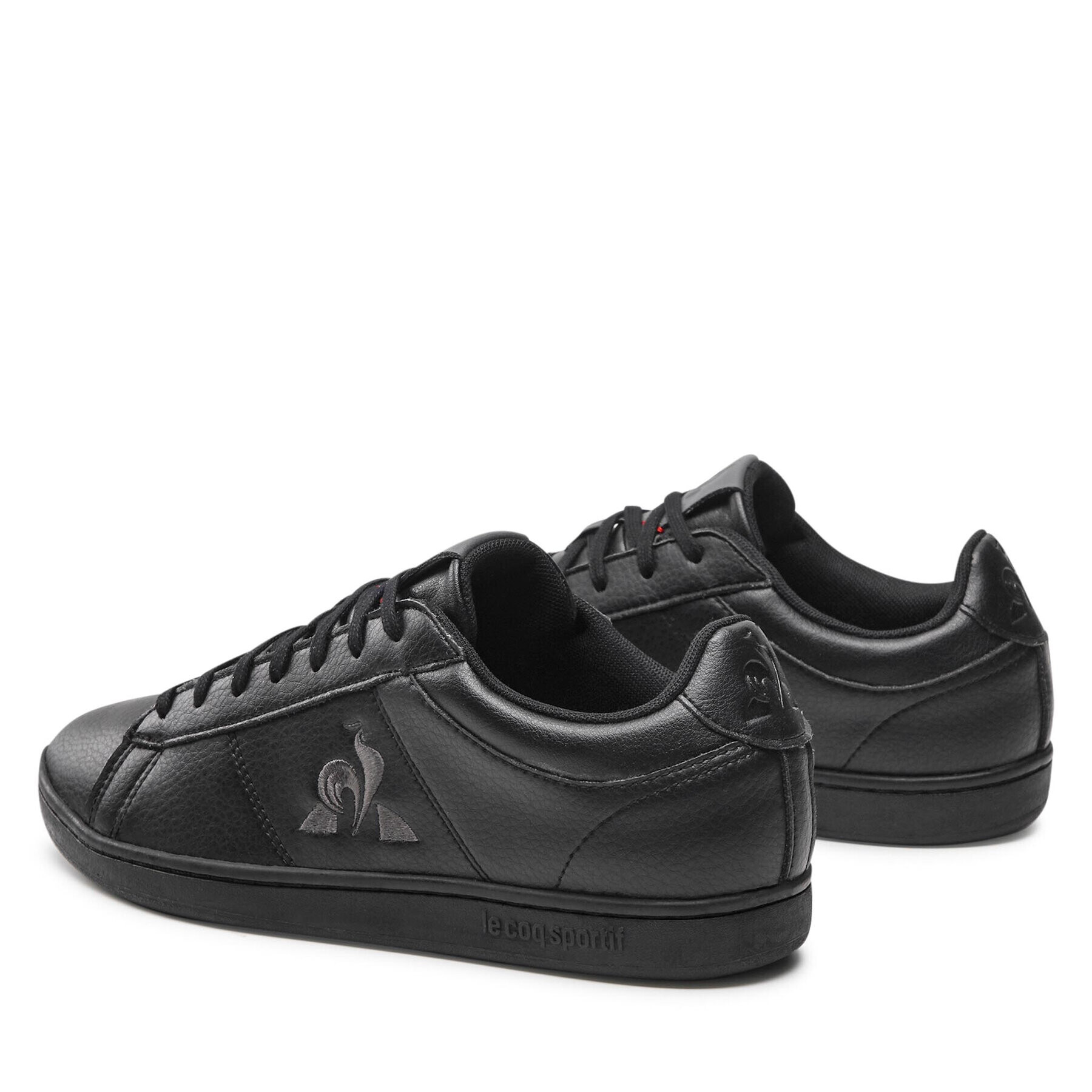 Le Coq Sportif Sneakersy Court Allure Leather Mix 2210251 Čierna - Pepit.sk