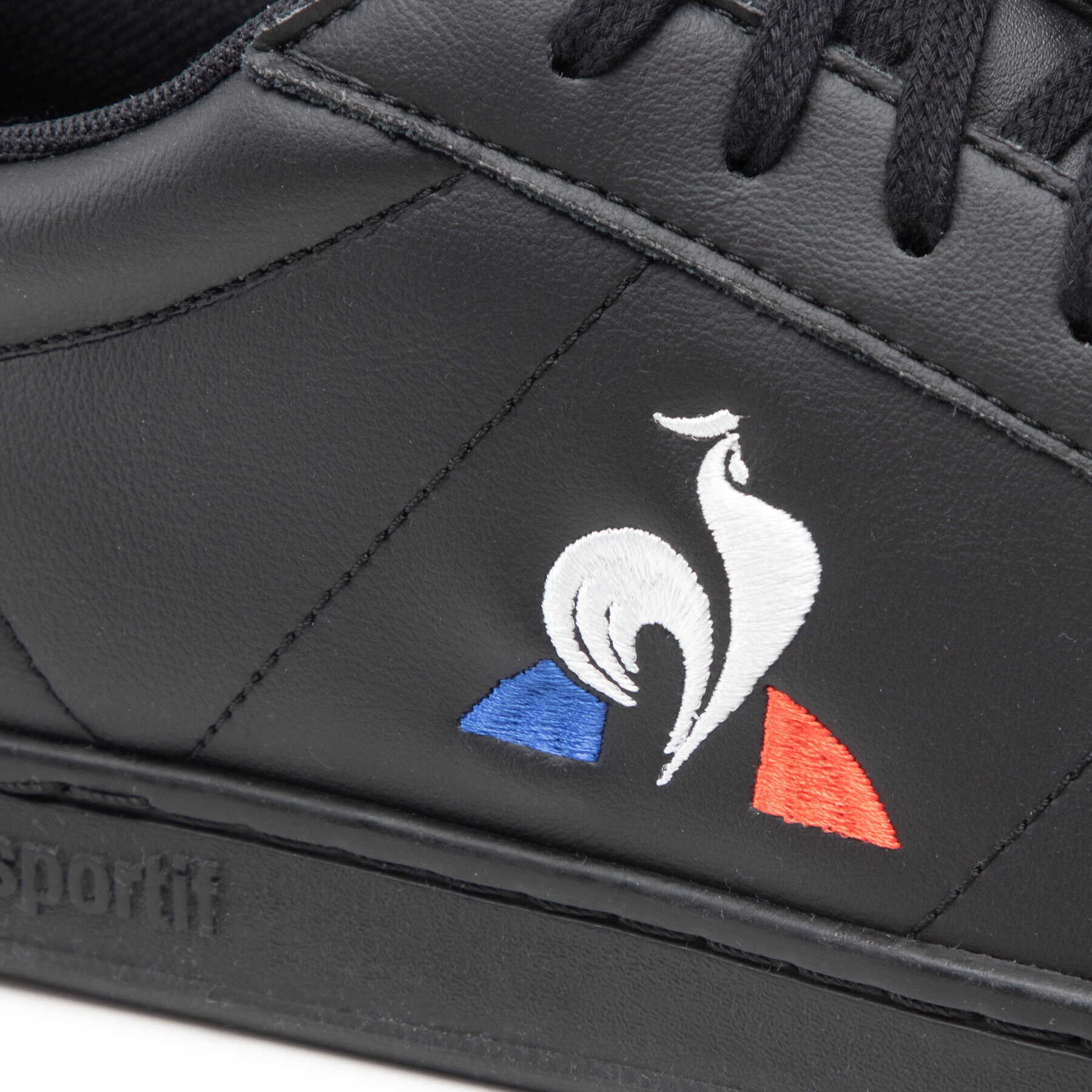 Le Coq Sportif Sneakersy Courtset 2121226 Čierna - Pepit.sk