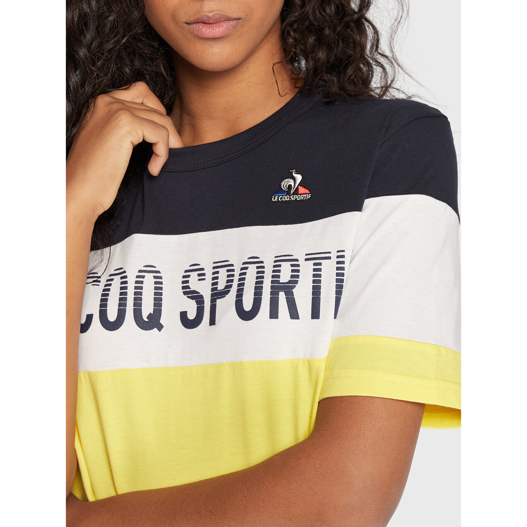 Le Coq Sportif Tričko Unisex Saison 2 2220294 Žltá Regular Fit - Pepit.sk