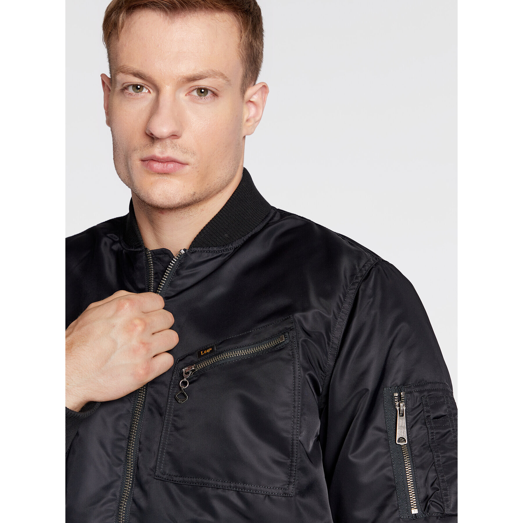 Lee Bundy bomber Bomber L87GOS01 112321553 Čierna Regular Fit - Pepit.sk