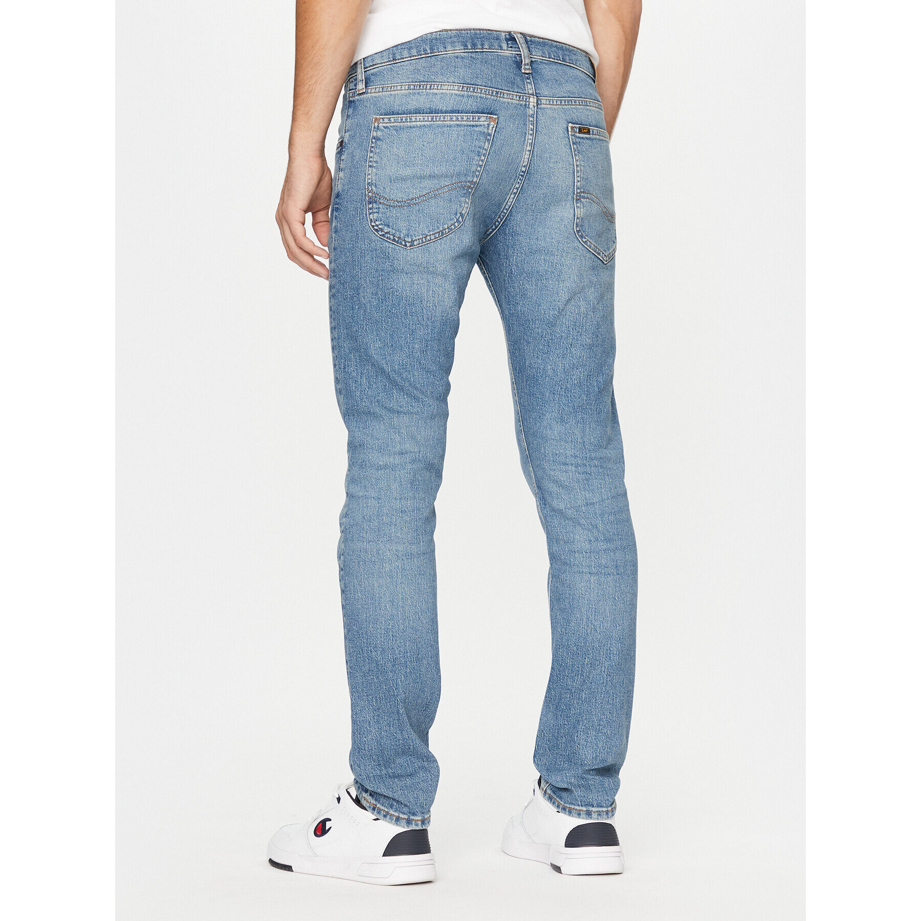 Lee Džínsy 112342251 Modrá Slim Fit - Pepit.sk