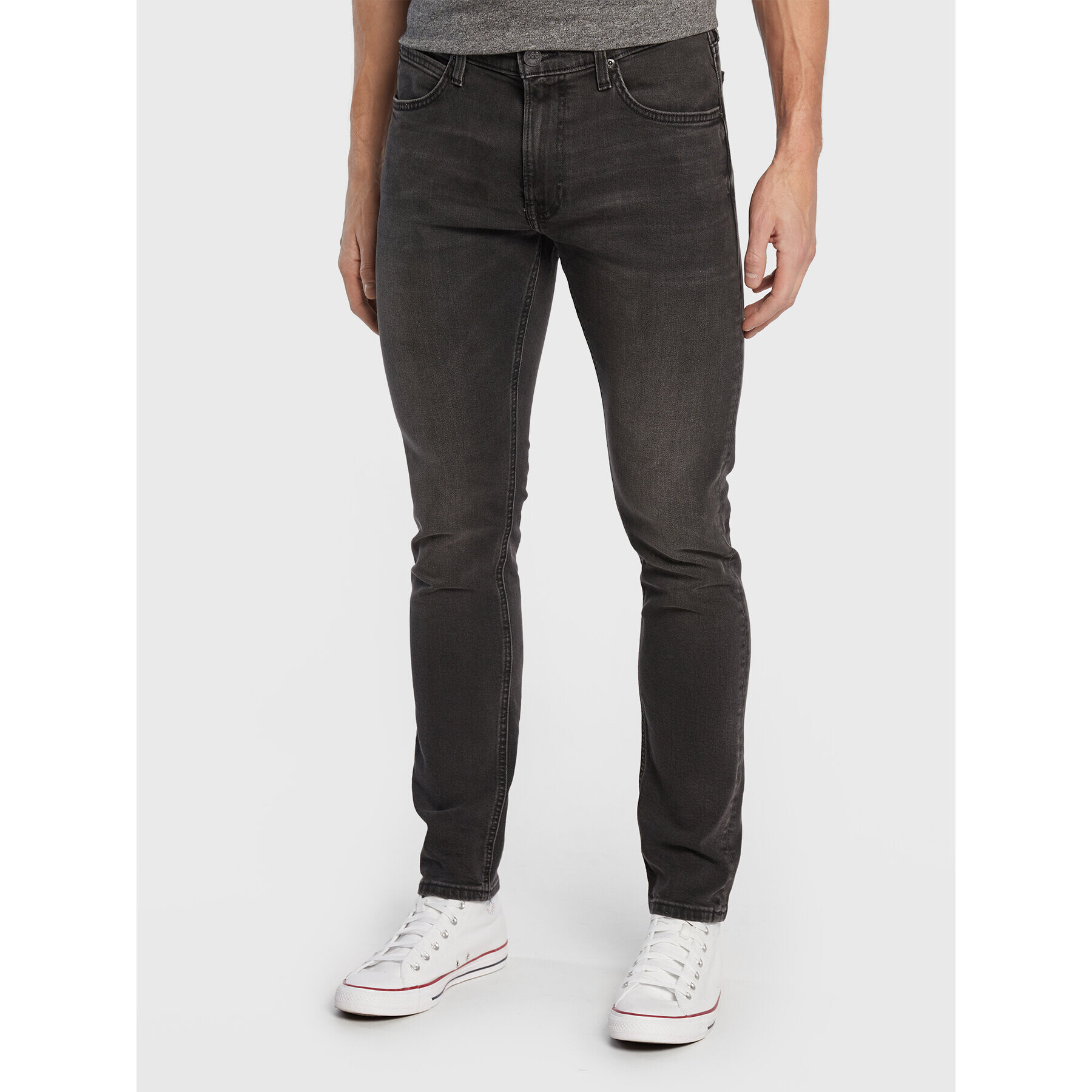 Lee Džínsy Luke L719ADER Sivá Slim Tapered Fit - Pepit.sk