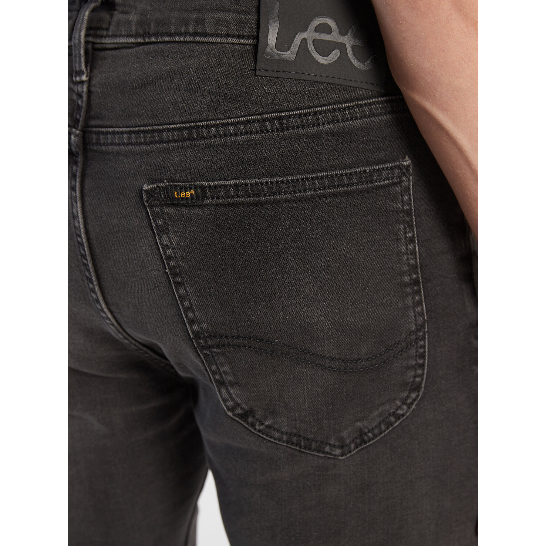 Lee Džínsy Luke L719ADER Sivá Slim Tapered Fit - Pepit.sk