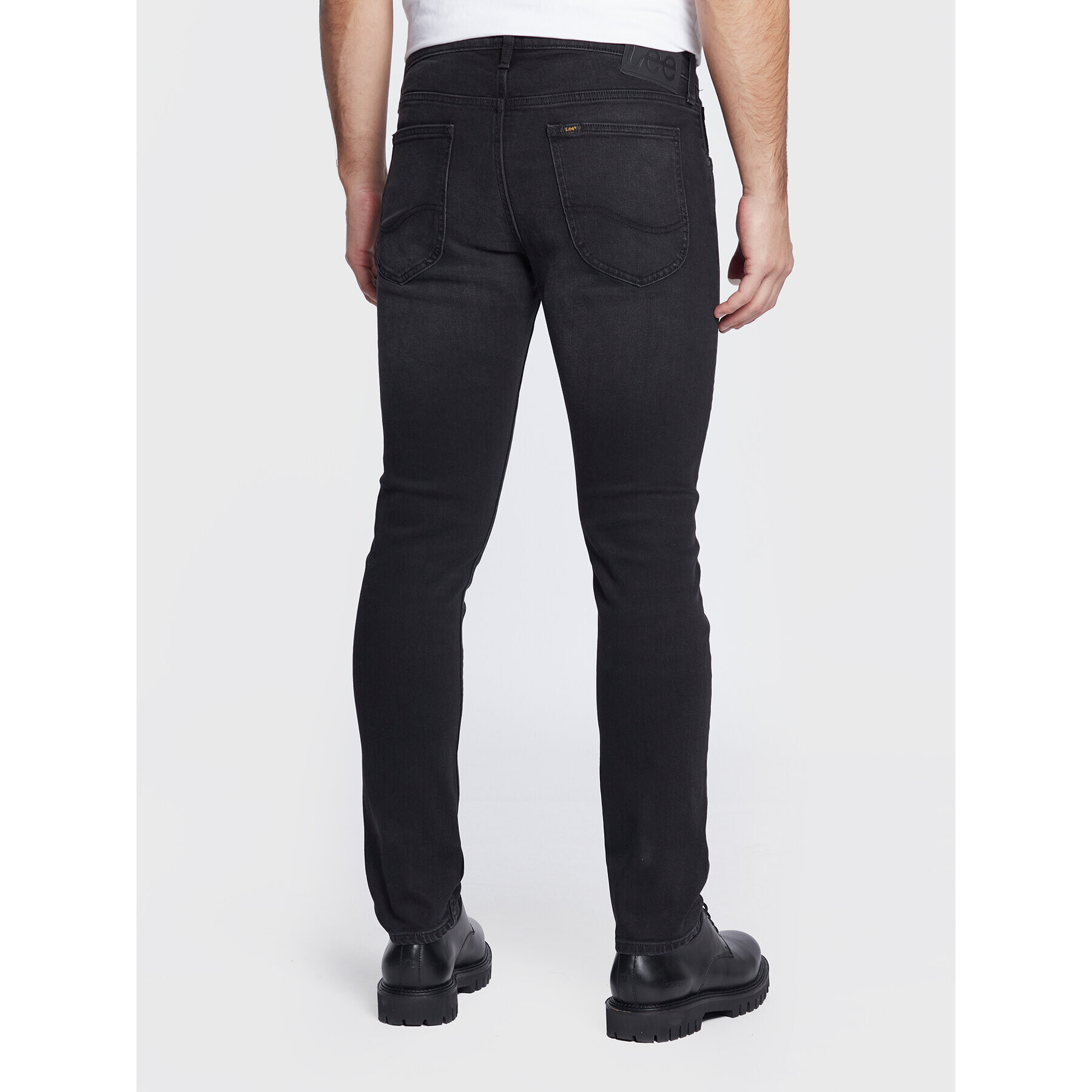 Lee Džínsy Luke L719ADEV Čierna Slim Fit - Pepit.sk