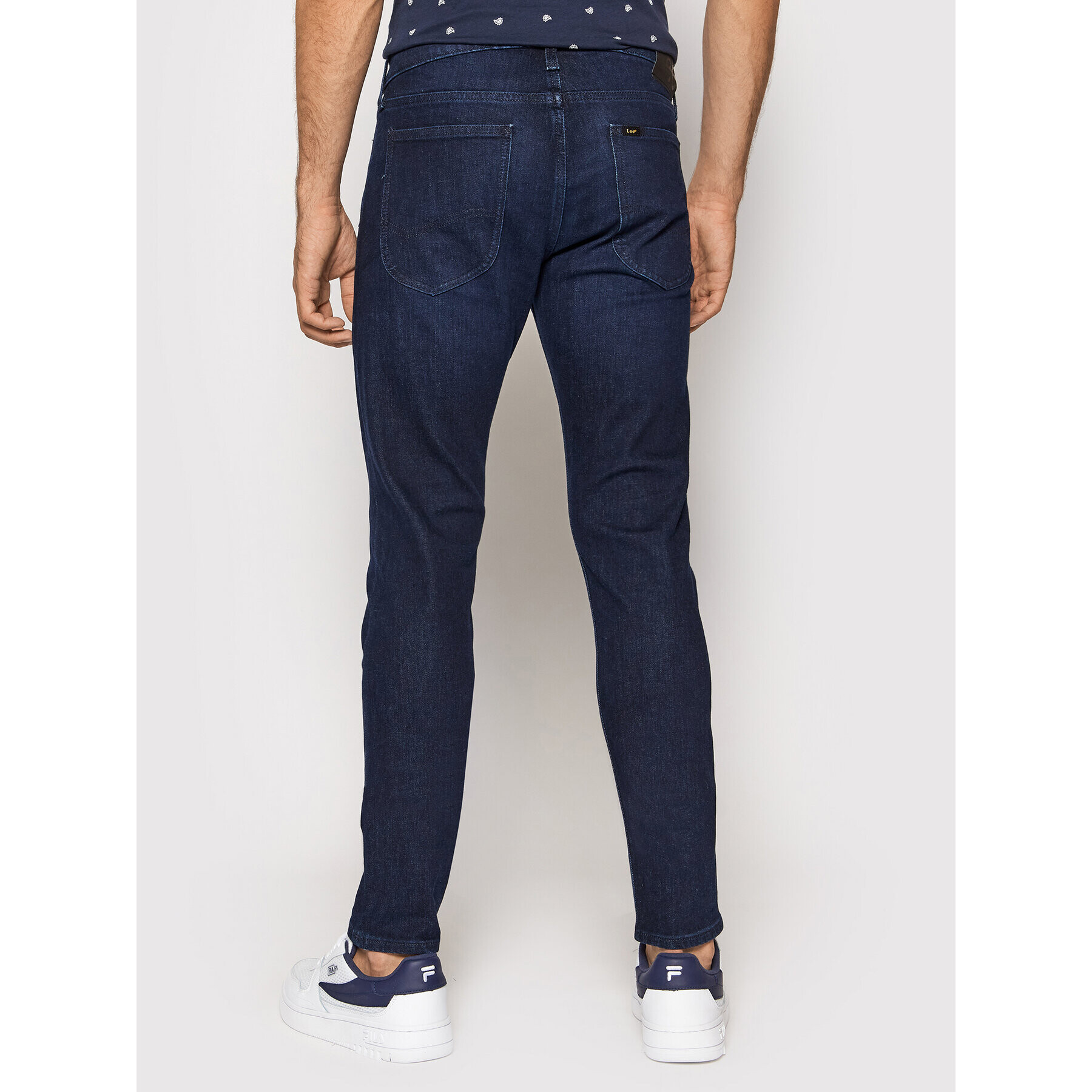 Lee Džínsy Luke L719DHGB Tmavomodrá Slim Tapered Fit - Pepit.sk