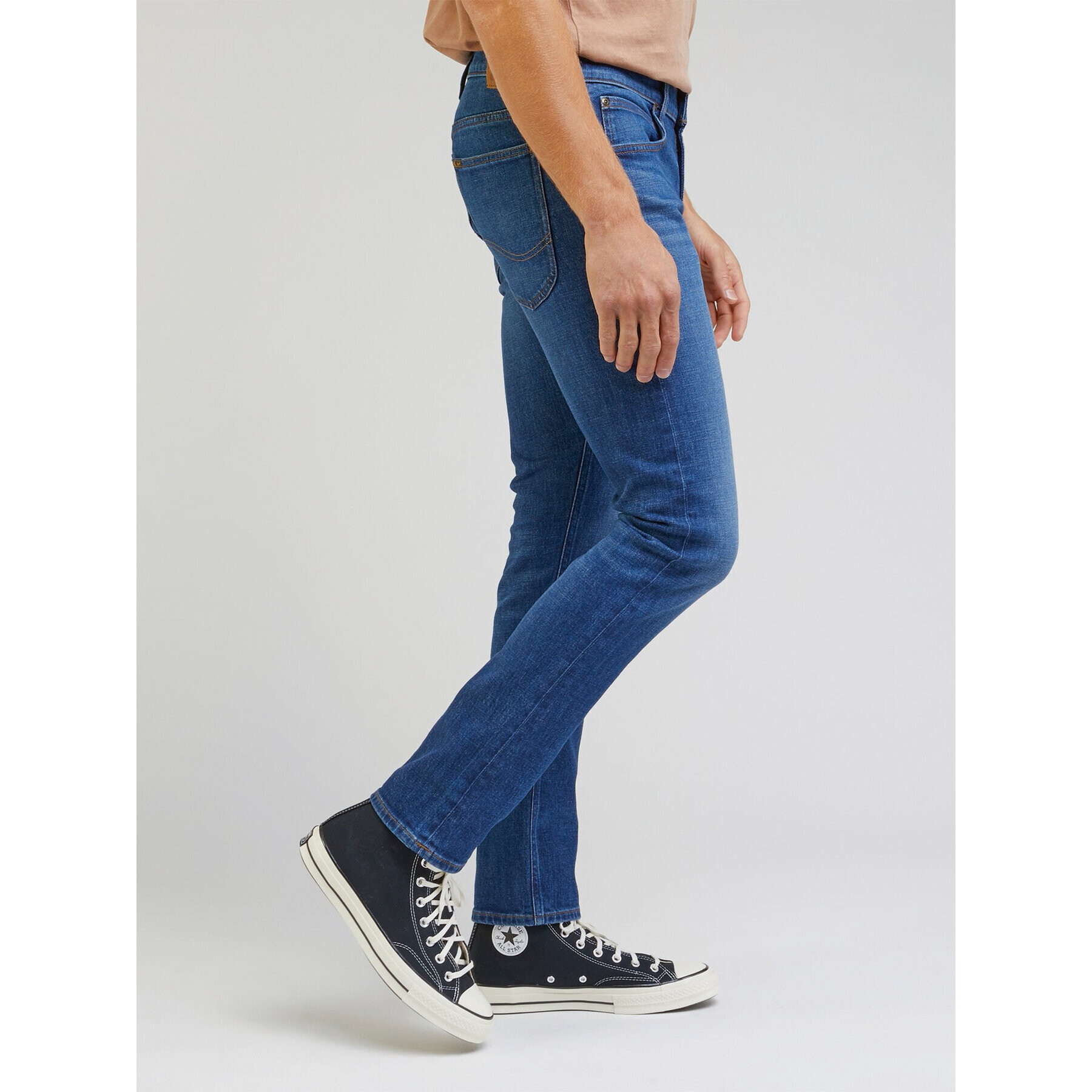 Lee Džínsy Luke L719IAC18 Modrá Slim Tapered Fit - Pepit.sk