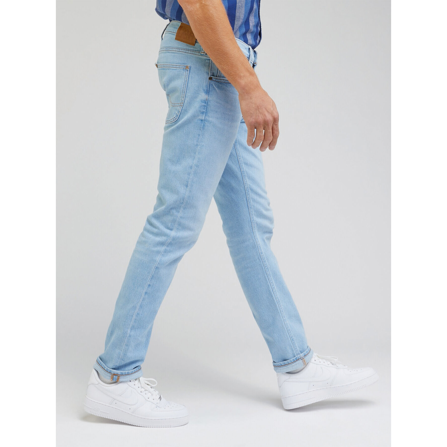 Lee Džínsy Luke L719ICC25 Modrá Slim Tapered Fit - Pepit.sk