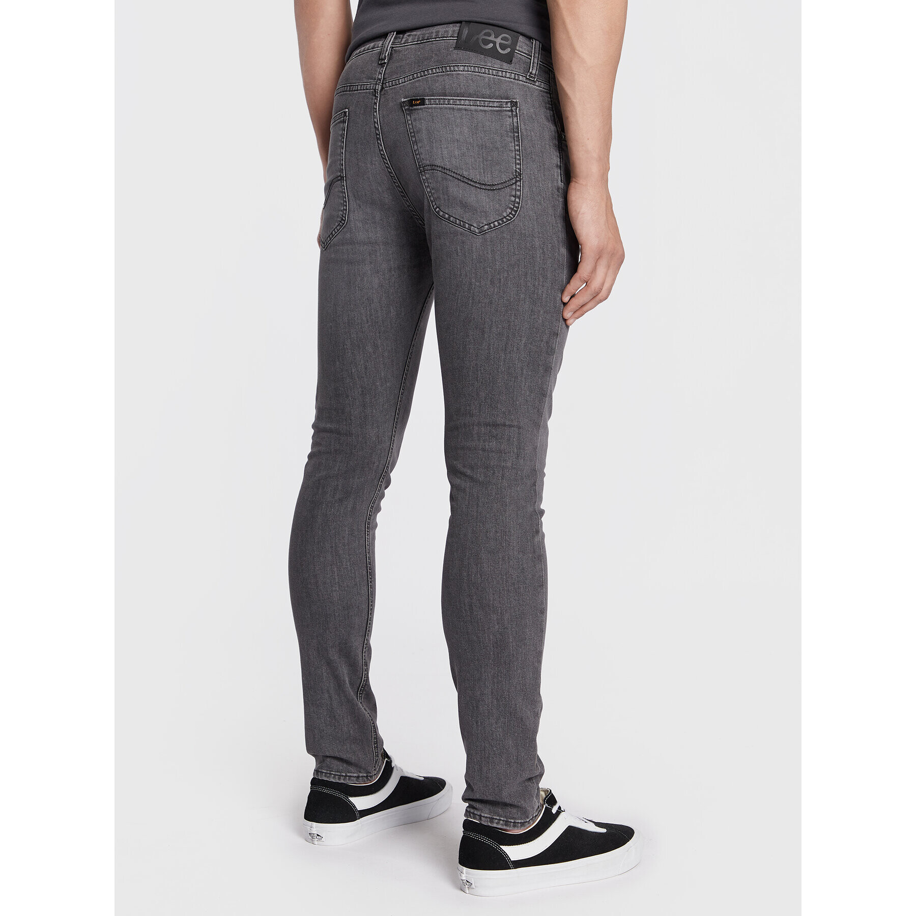 Lee Džínsy Luke L719PZCL 112326936 Sivá Slim Fit - Pepit.sk