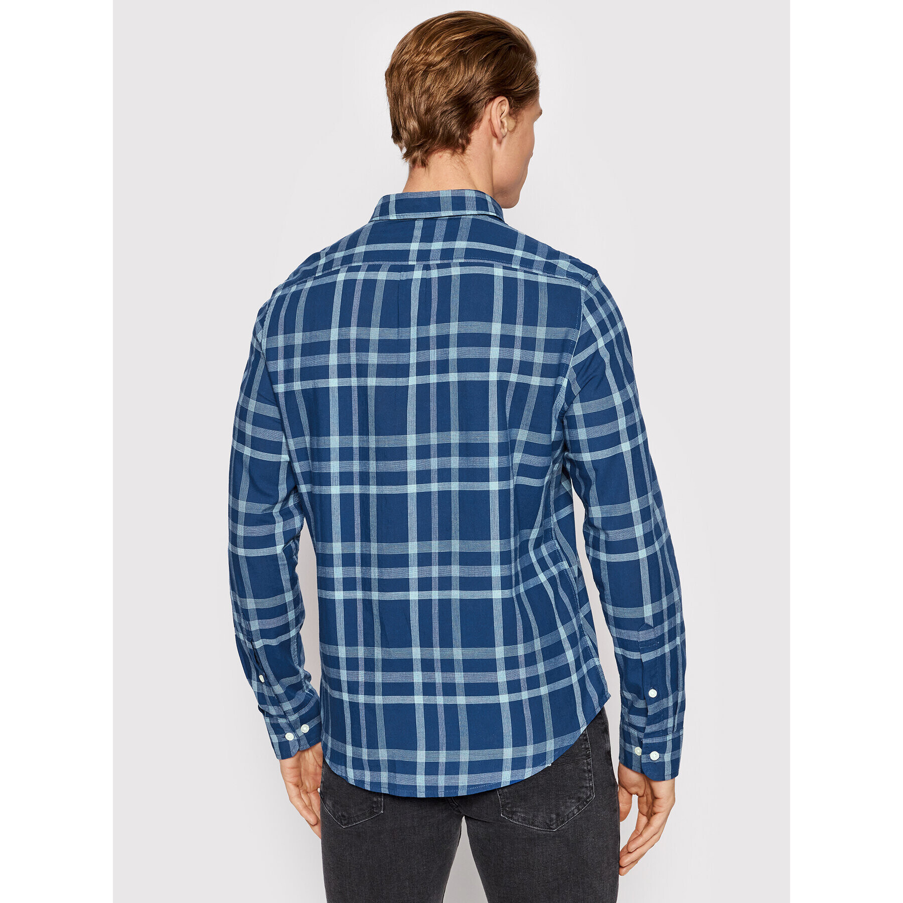 Lee Košeľa Button Down L880OEUD Modrá Regular Fit - Pepit.sk