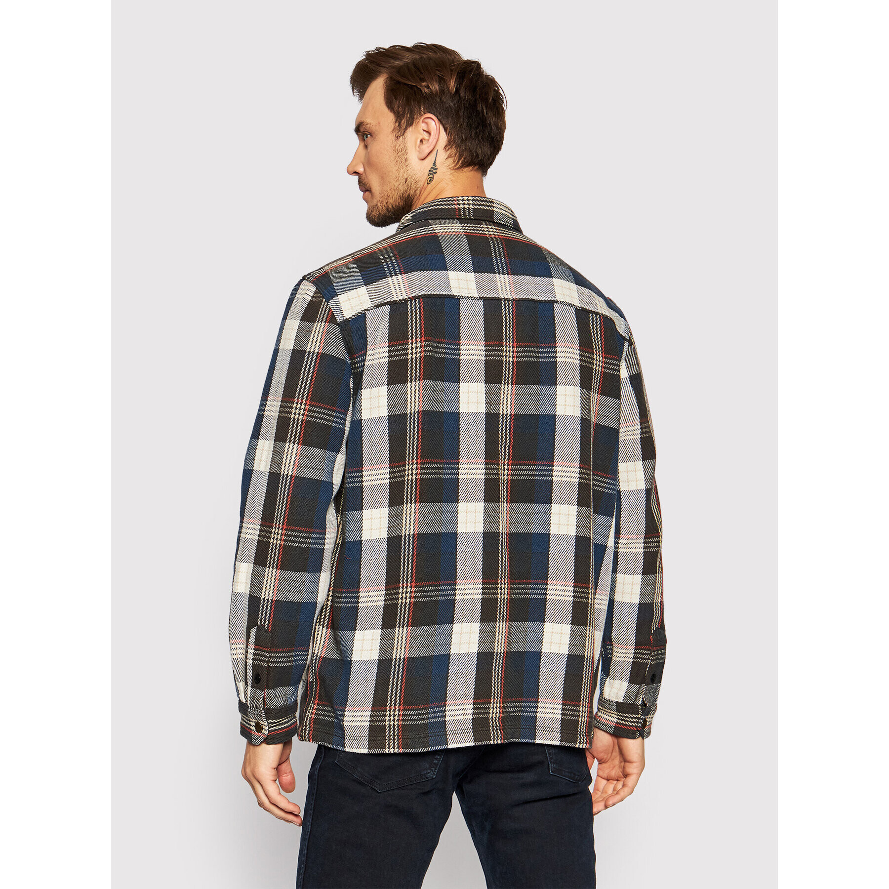 Lee Košeľa Western Overshirt L66BMTSS Farebná Relaxed Fit - Pepit.sk