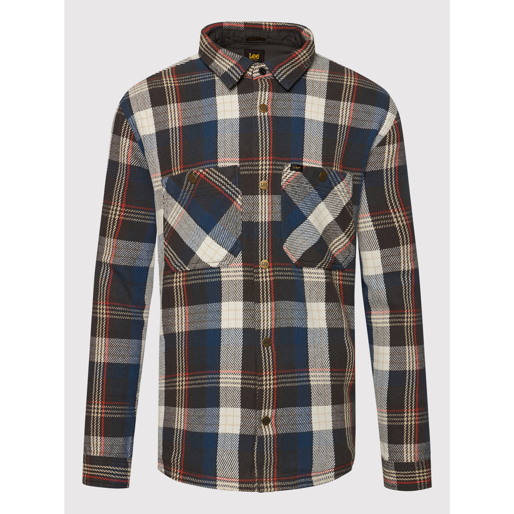 Lee Košeľa Western Overshirt L66BMTSS Farebná Relaxed Fit - Pepit.sk