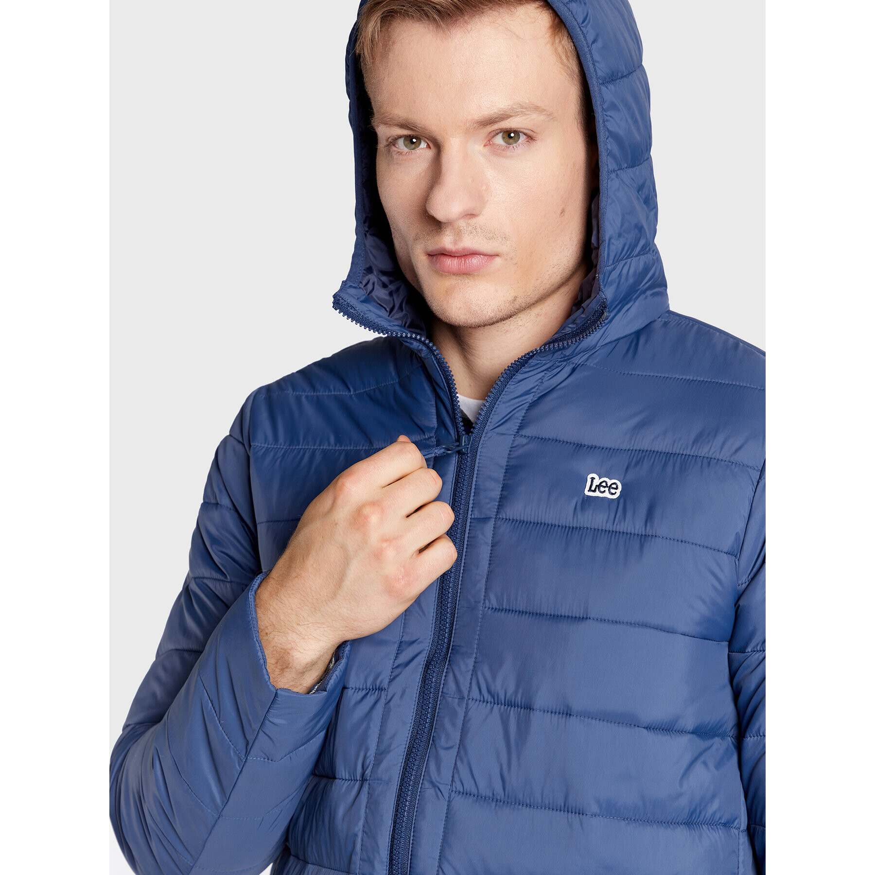 Lee Vatovaná bunda Light Puffer L87HSZ54 112321560 Tmavomodrá Regular Fit - Pepit.sk