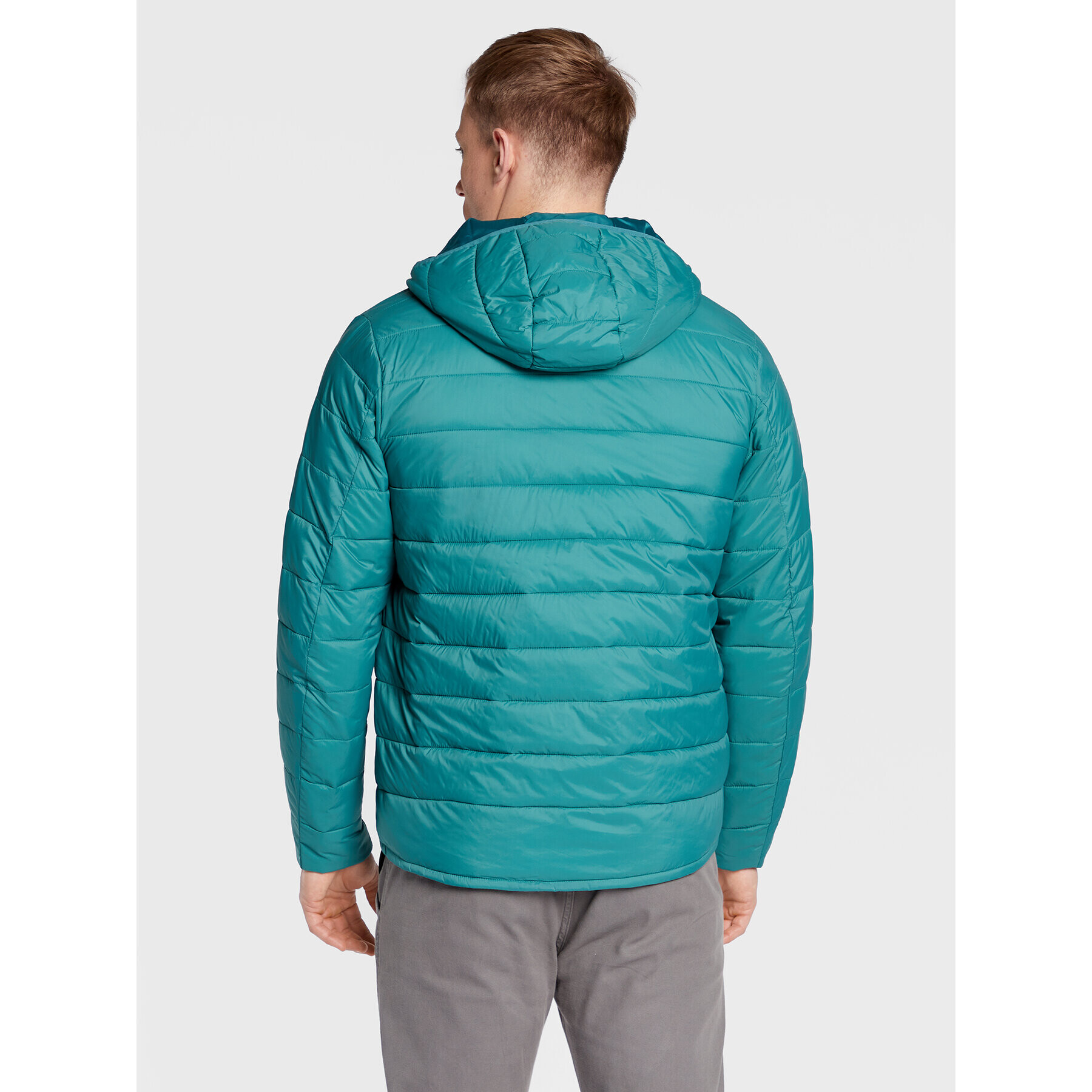 Lee Vatovaná bunda Light Puffer L87HSZDO 112321562 Zelená Regular Fit - Pepit.sk