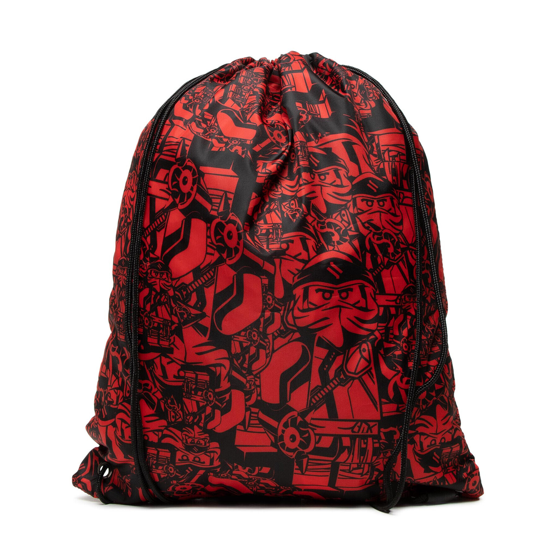 LEGO Vak so sťahovacou šnúrkou Drawstring Bag 10034-2202 Červená - Pepit.sk