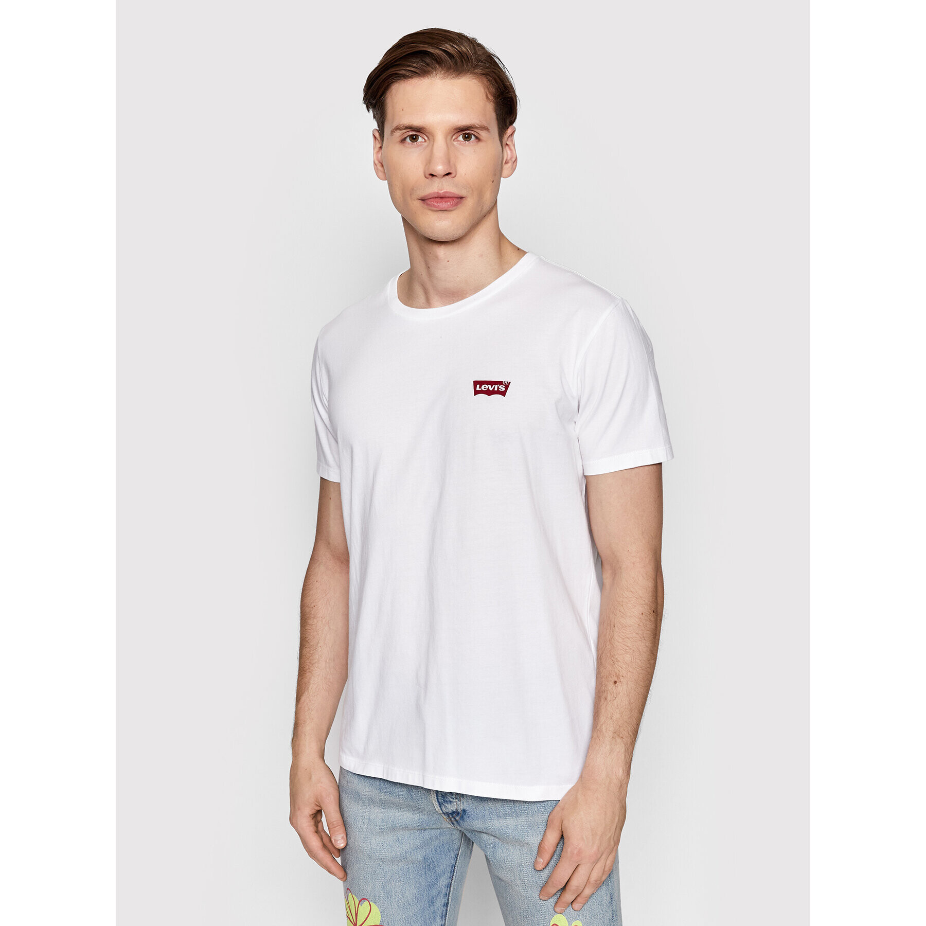 Levi's® 2-dielna súprava tričiek 79681-0026 Biela Slim Fit - Pepit.sk