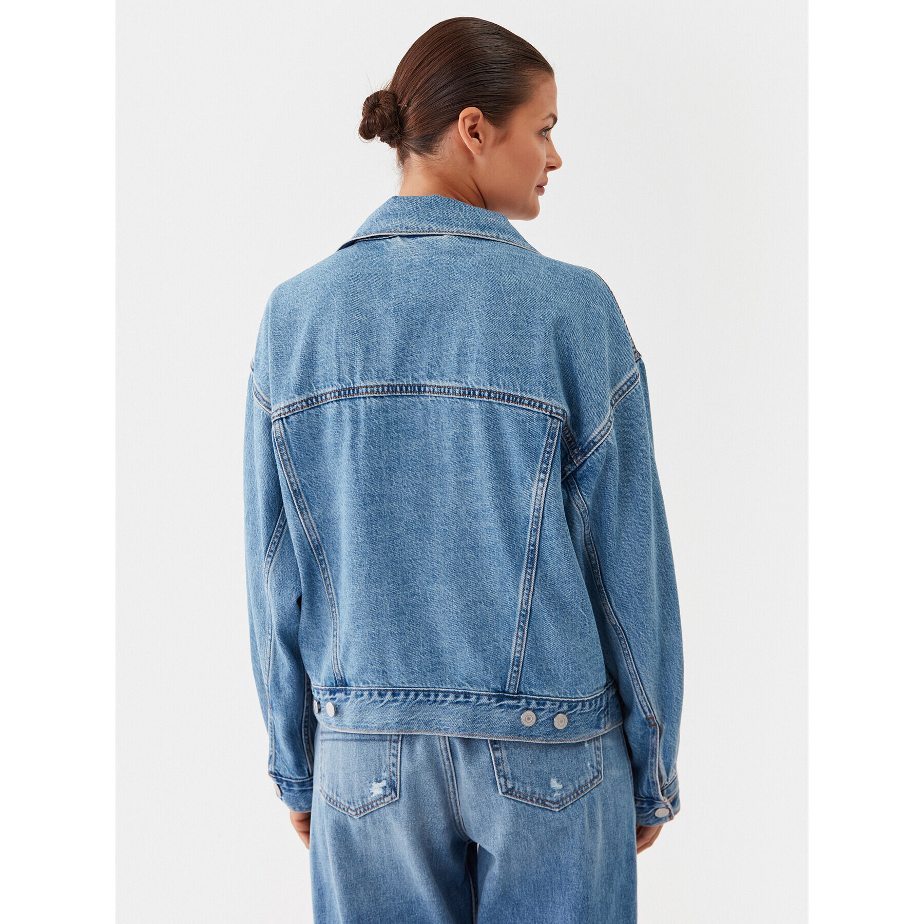 Levi's® Džínsová bunda A6049-0000 Modrá Relaxed Fit - Pepit.sk