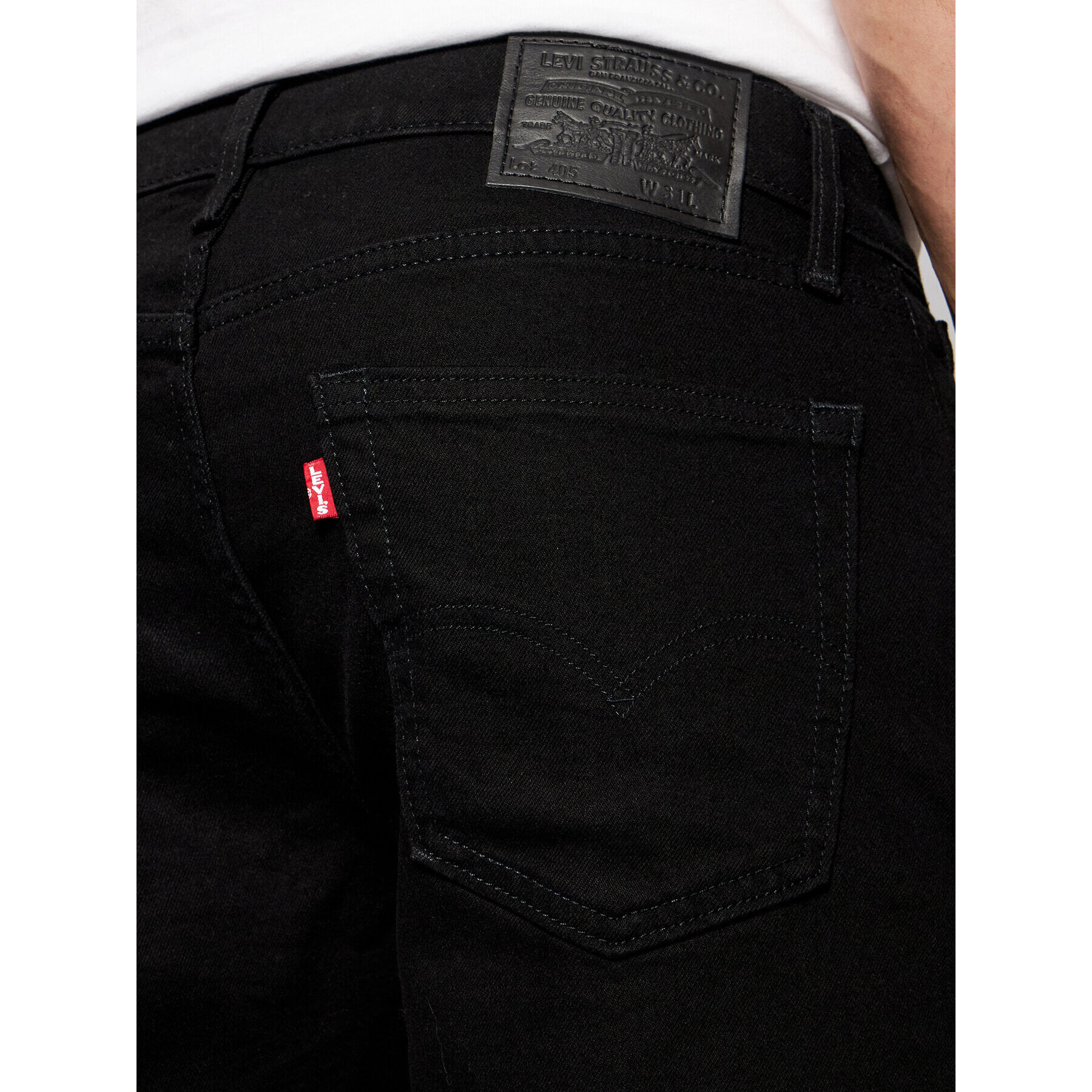 Levi's® Džínsové šortky 405™ 39864-0037 Čierna Standard Fit - Pepit.sk