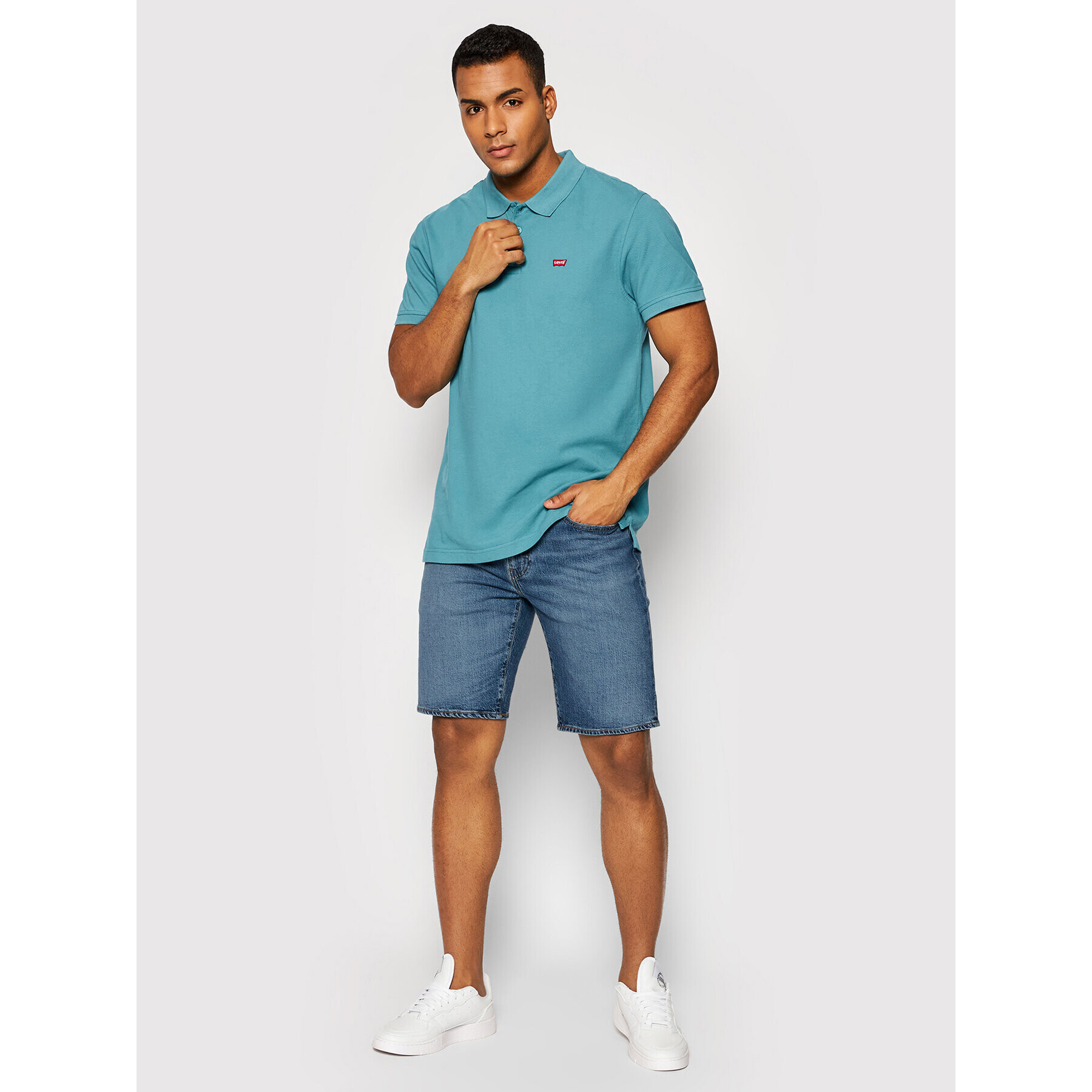 Levi's® Džínsové šortky 405™ 39864-0053 Modrá Regular Fit - Pepit.sk