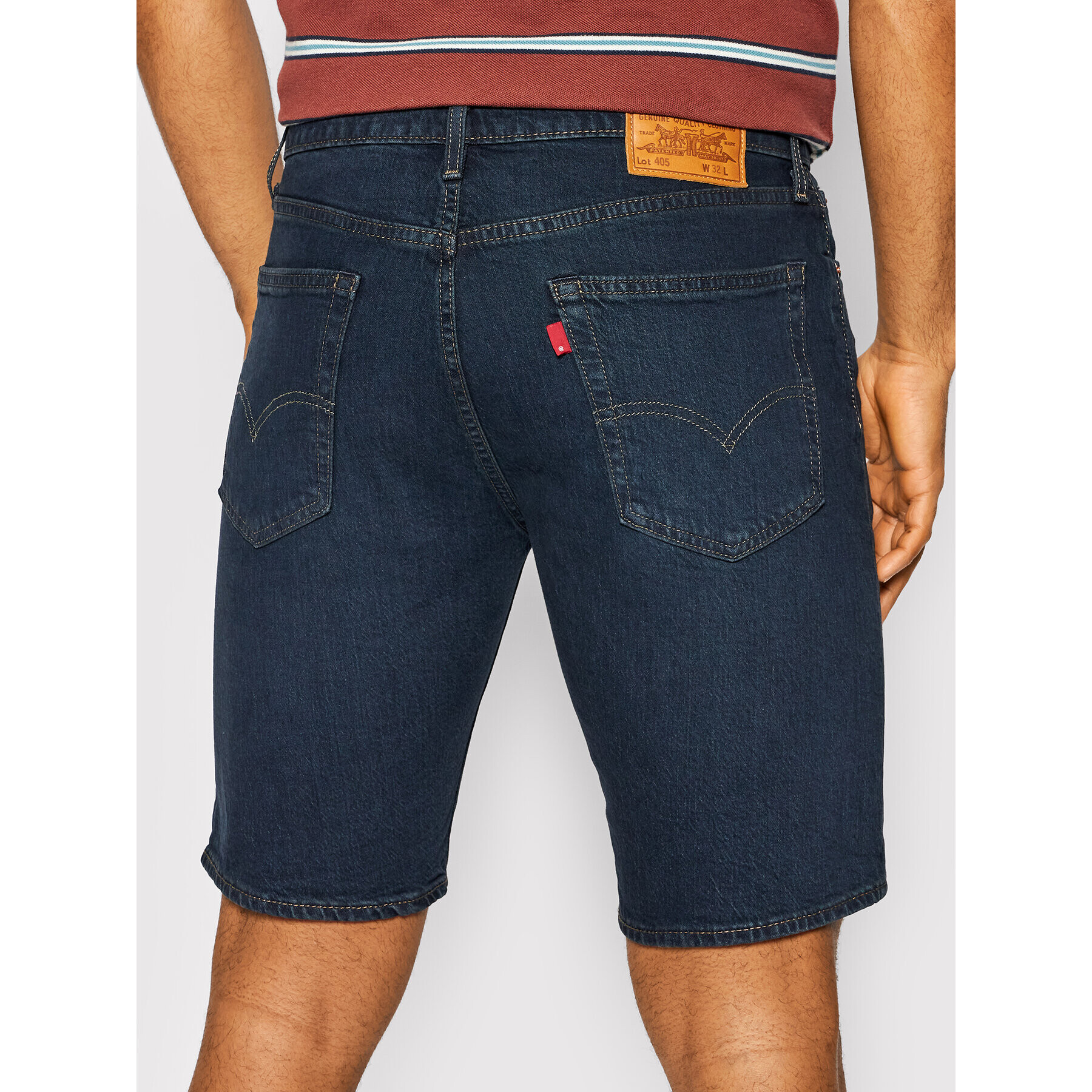 Levi's® Džínsové šortky 405™ 39864-0054 Tmavomodrá Regular Fit - Pepit.sk