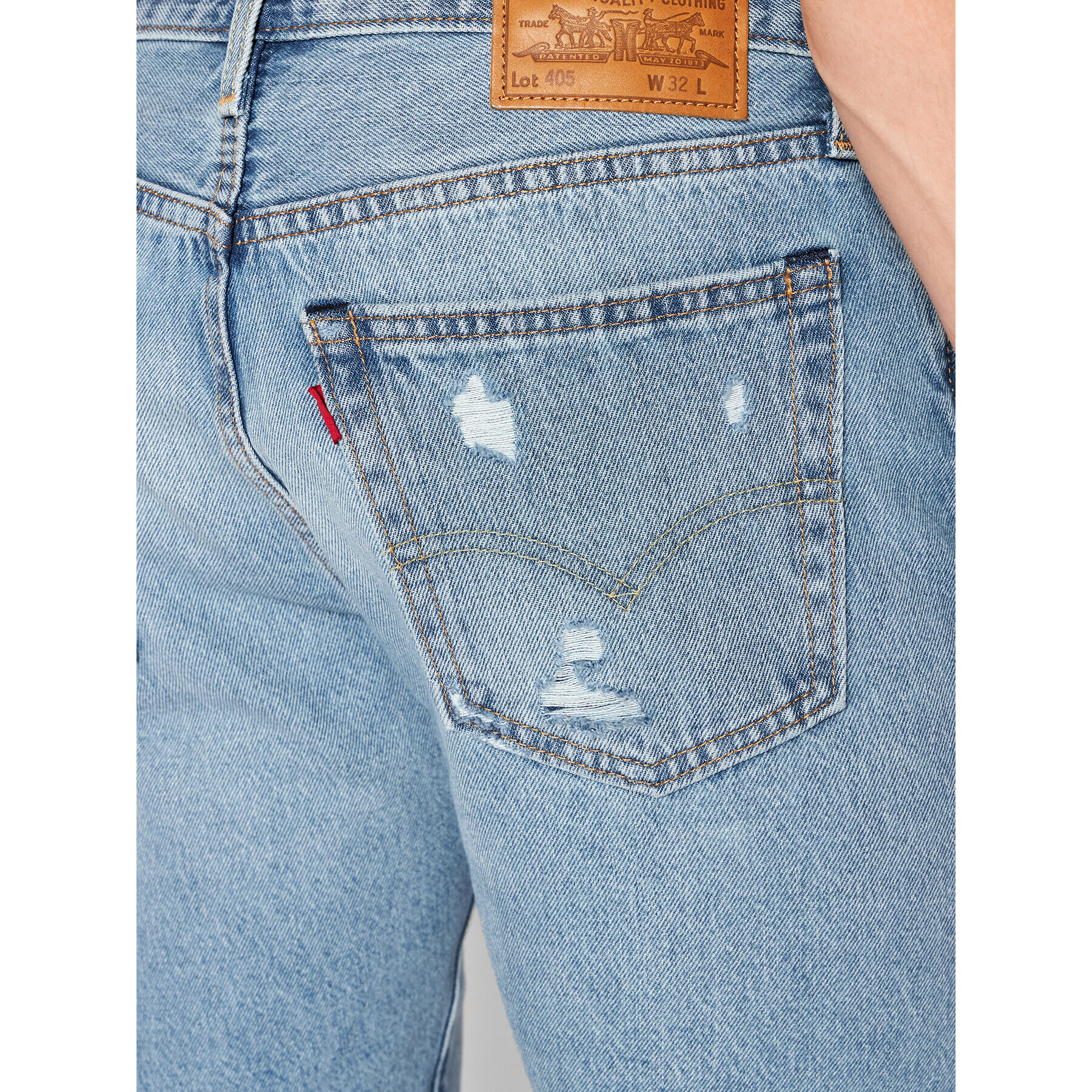 Levi's® Džínsové šortky 405™ Standard 39864-0059 Modrá Regular Fit - Pepit.sk