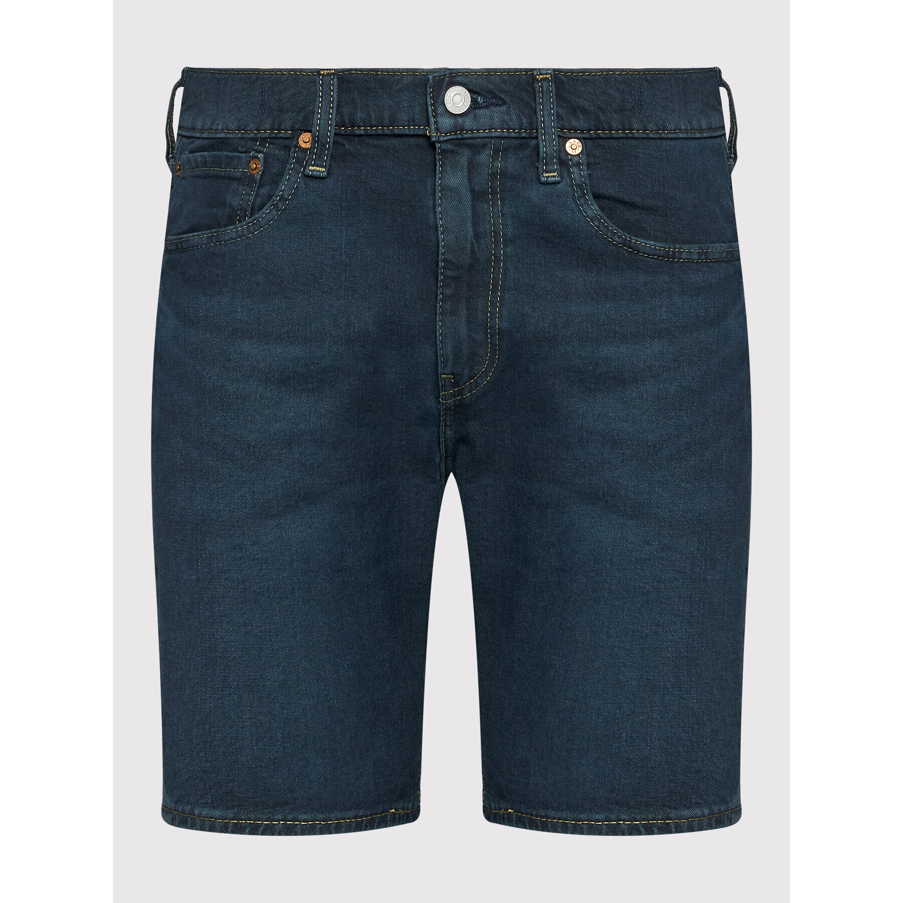 Levi's® Džínsové šortky 412™ 39387-0058 Tmavomodrá Slim Fit - Pepit.sk